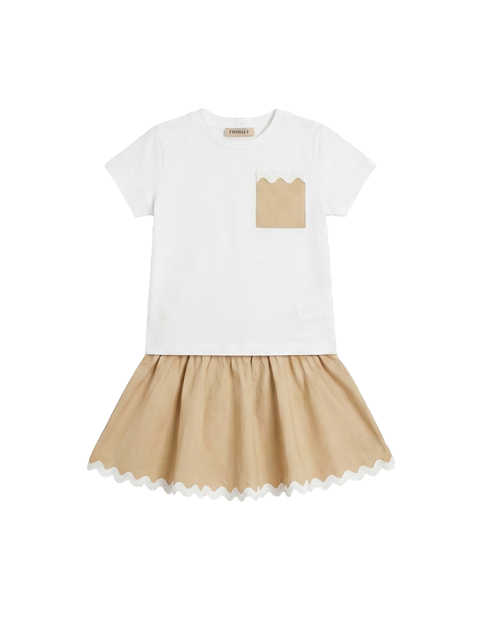 2-piece t-shirt and skirt set