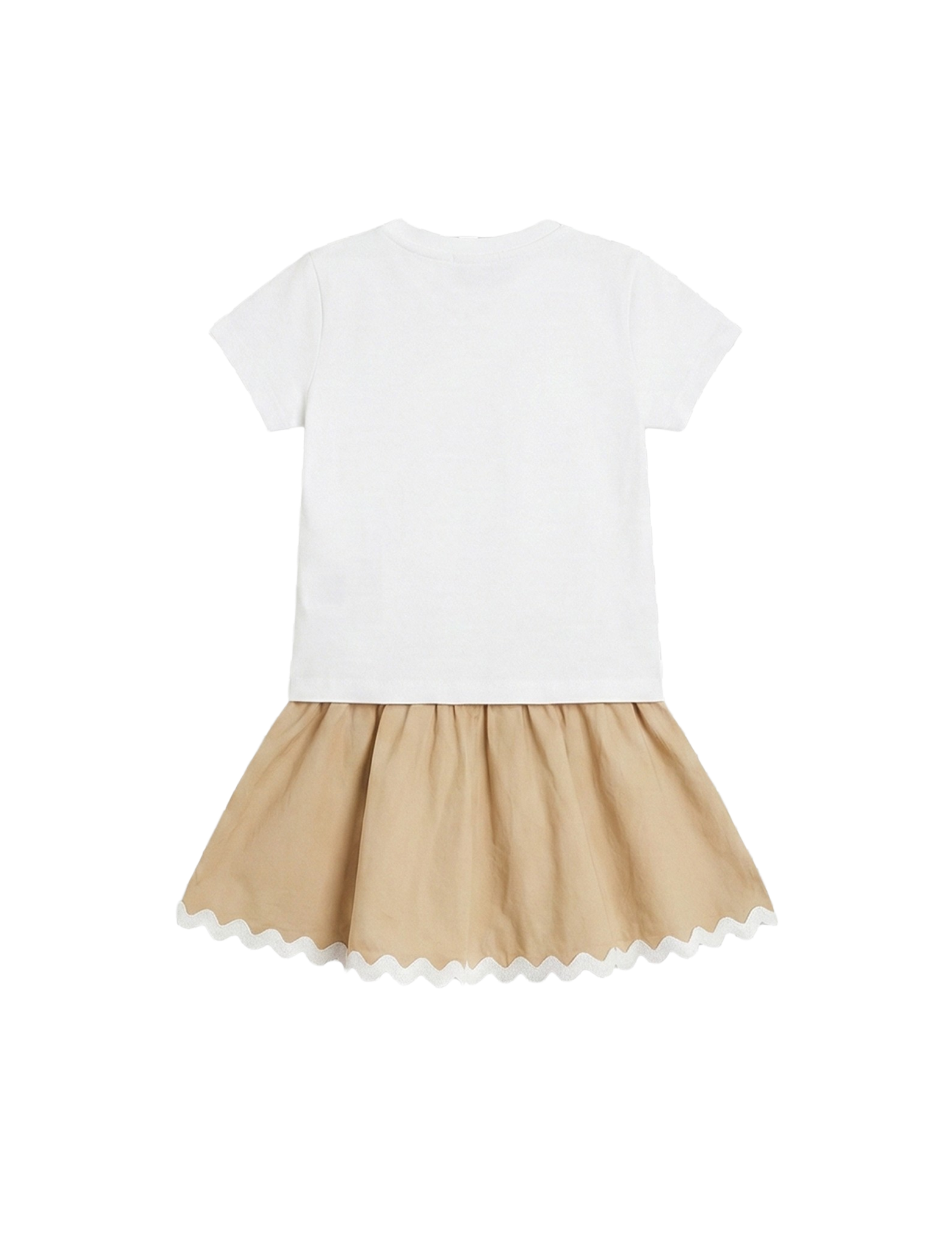 2-piece t-shirt and skirt set