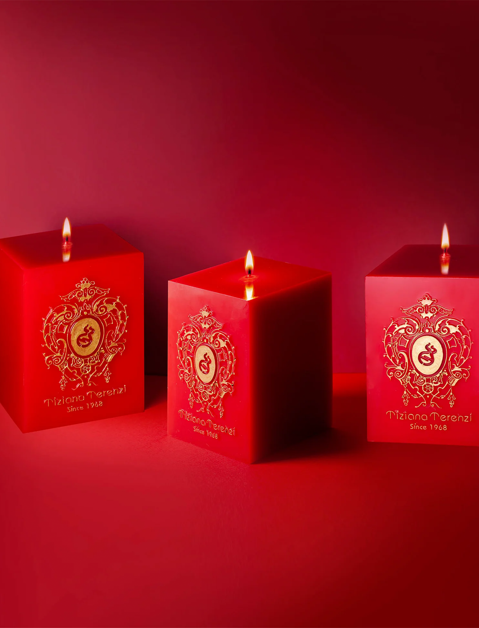 Würzige Schneekerze