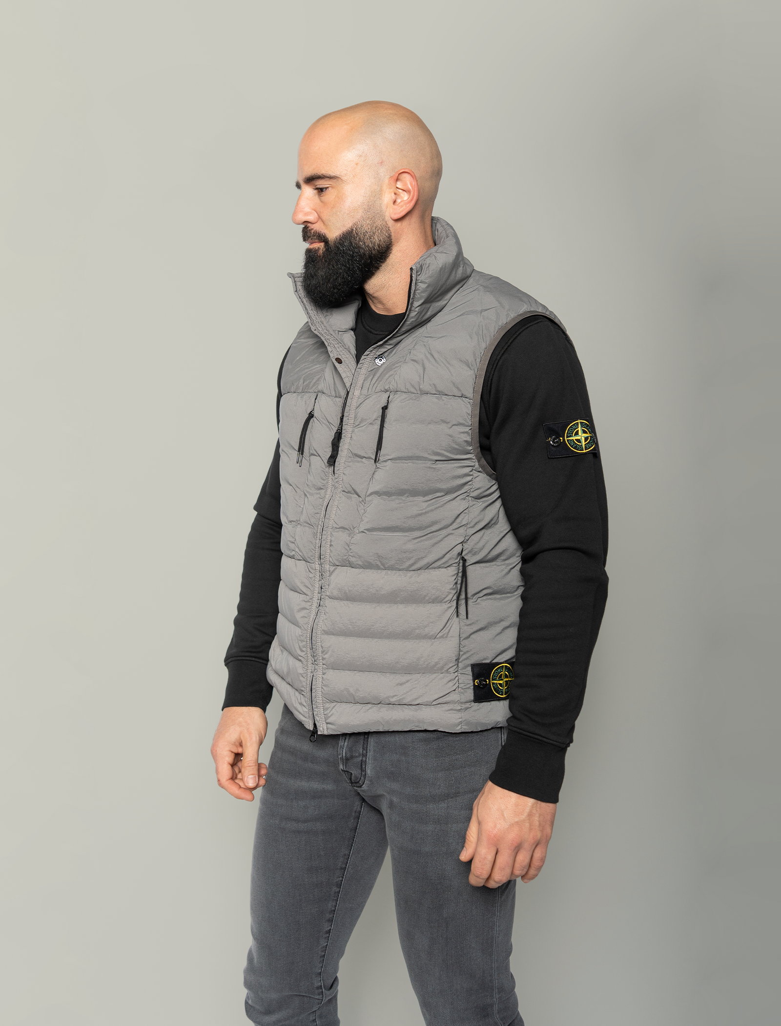 Tunnel down-tc bodywarmer