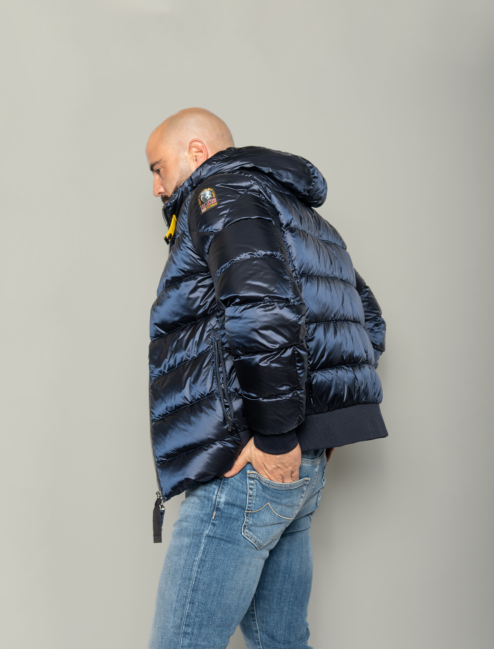 Pharrell bomber down jacket