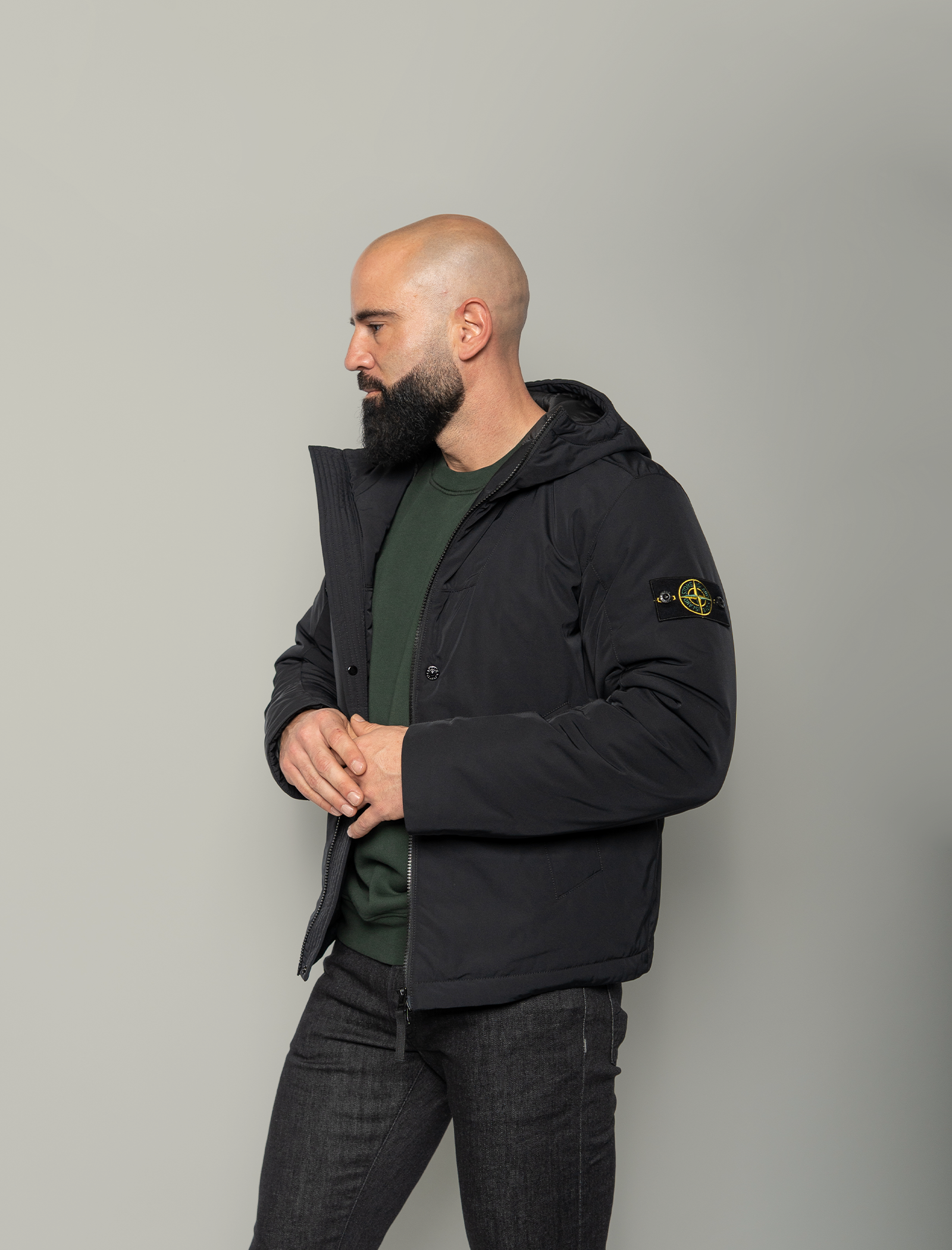 Mirco Twill padded jacket