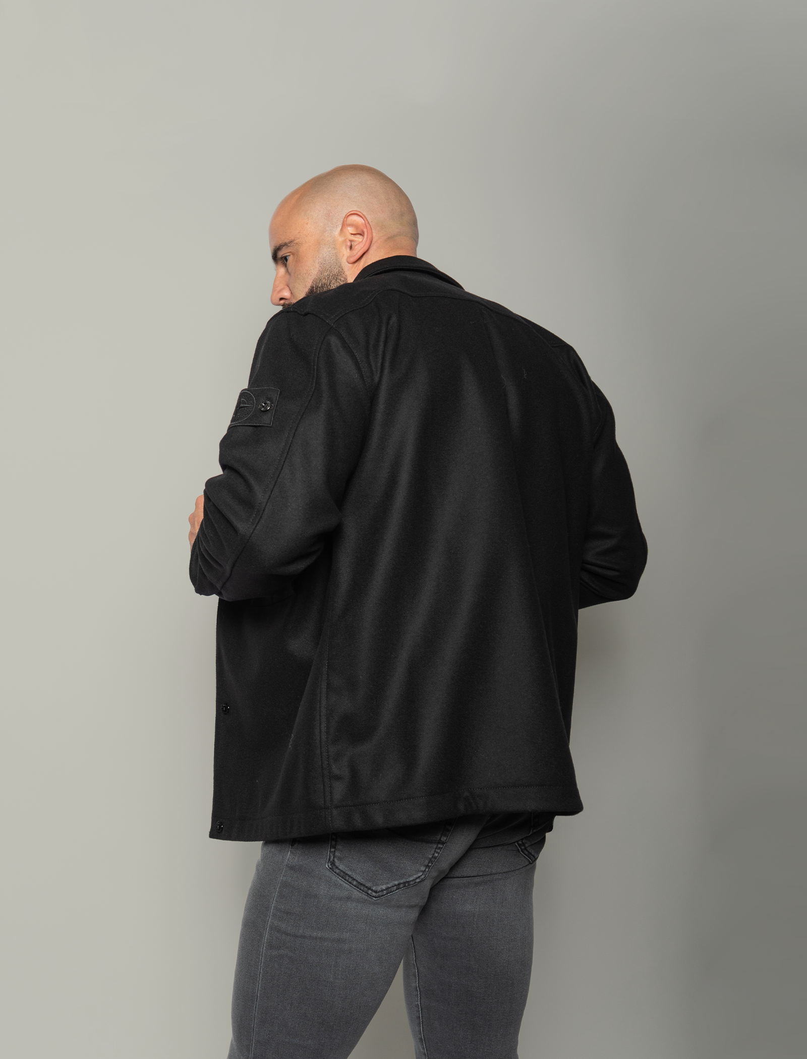 Ghost buttoned overshirt