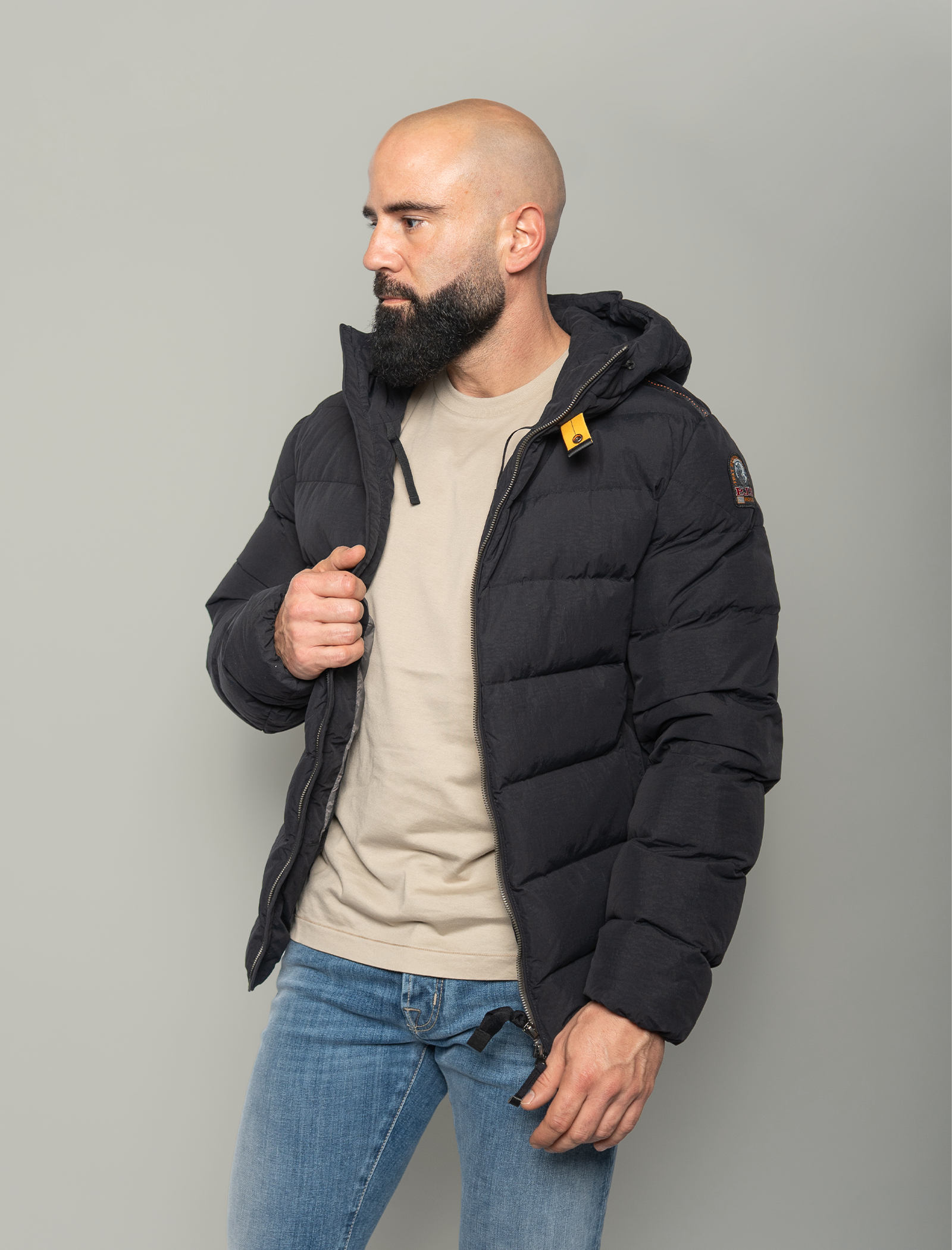 Cassian hooded down jacket