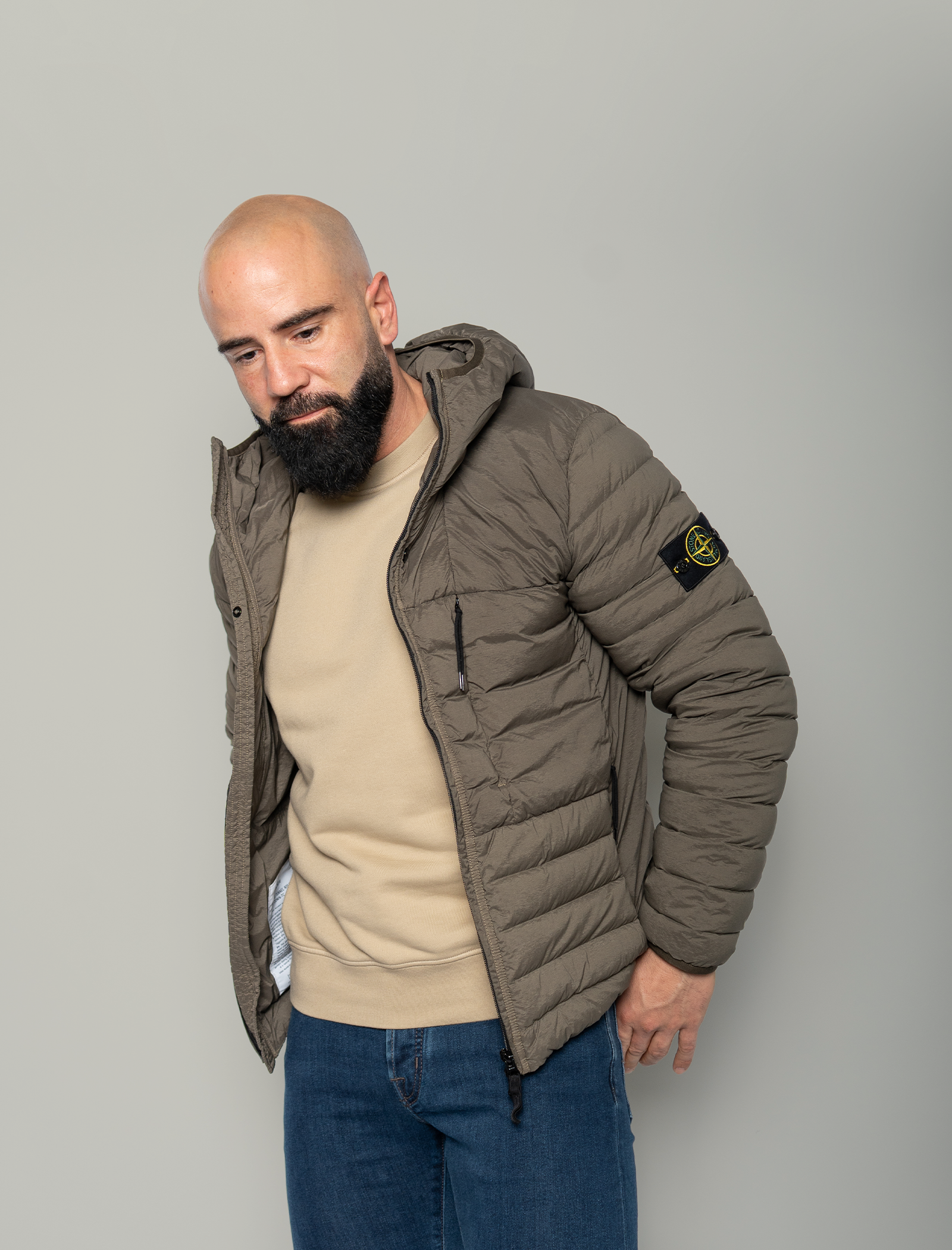 Tunnel down-tc padded jacket