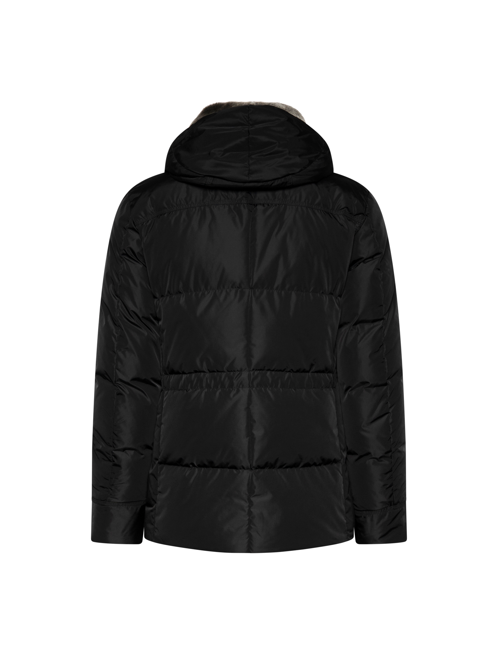 Aiptek nylon chine fur jacket