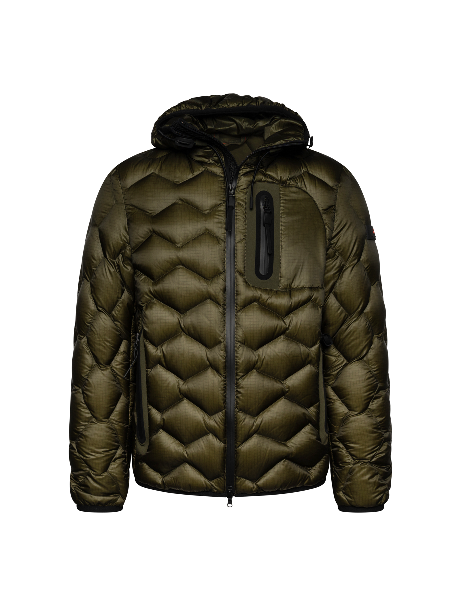 Weiwei geometric down jacket