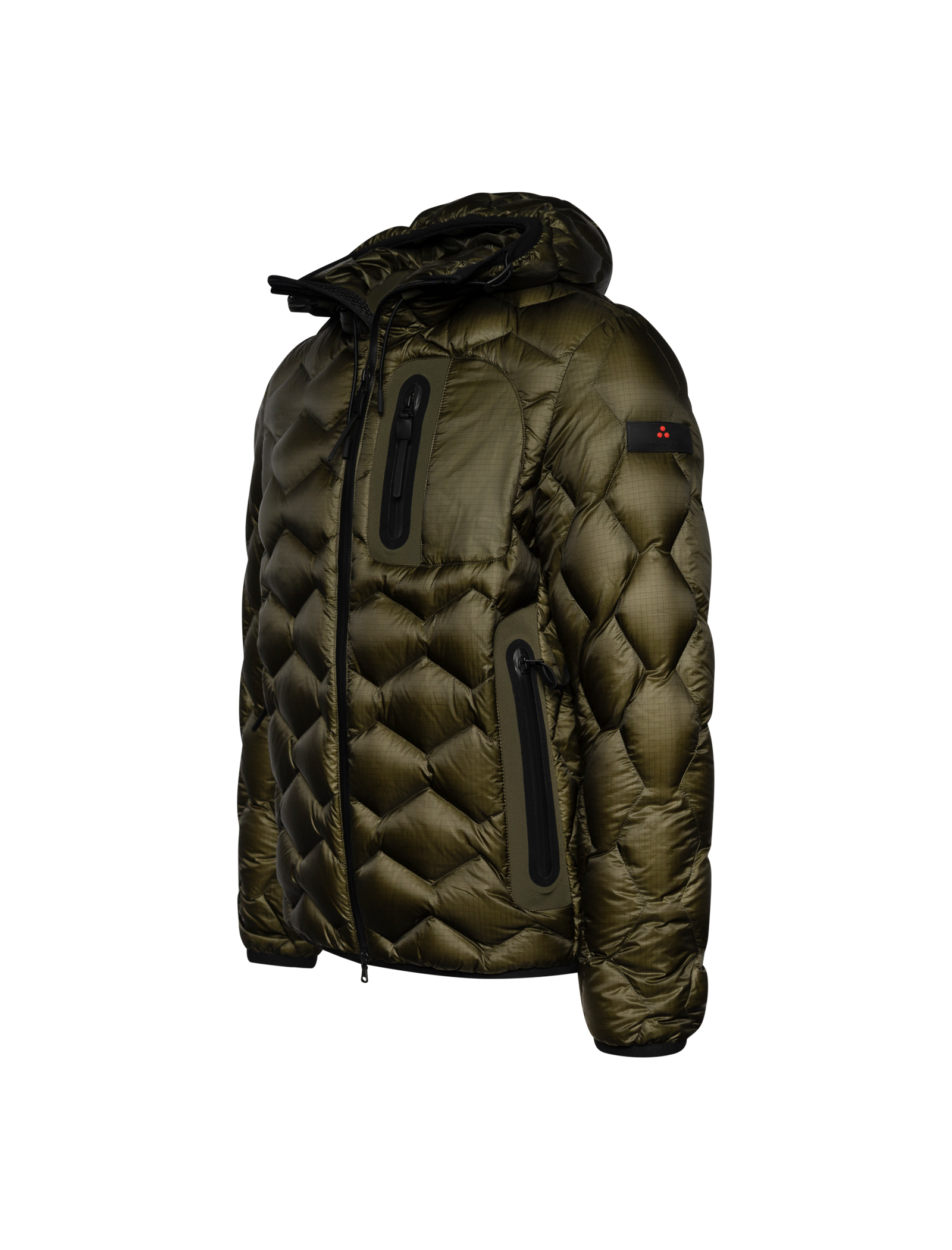 Weiwei geometric down jacket