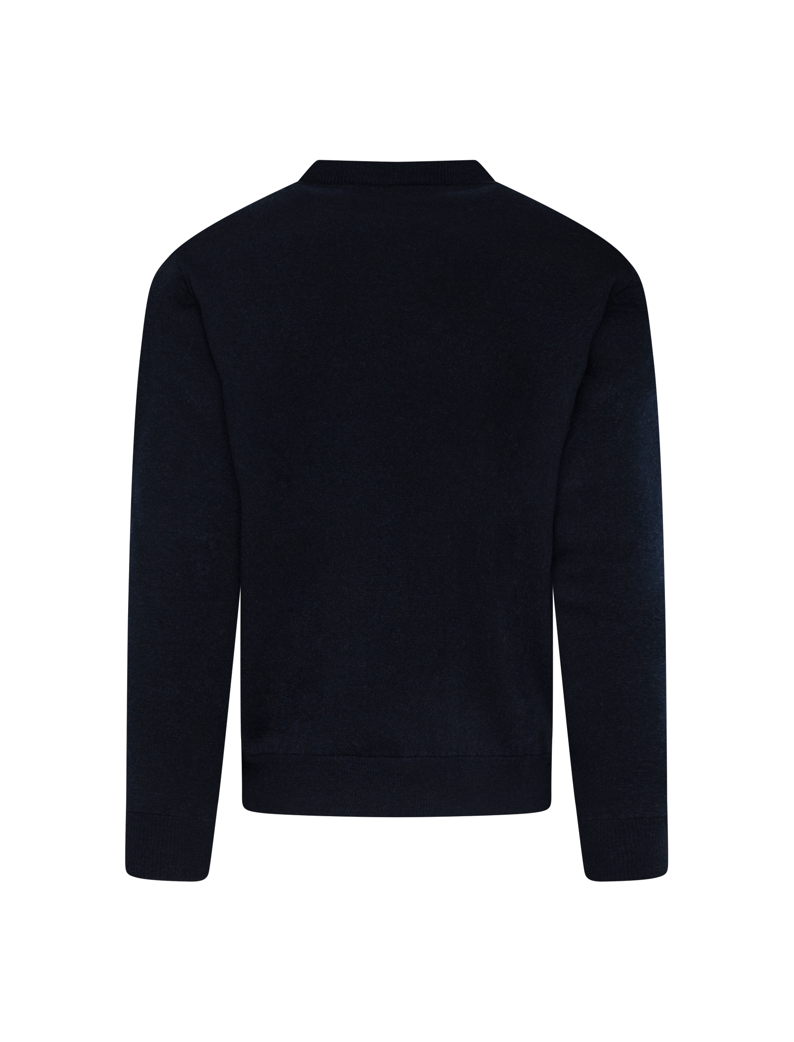 Jacquard logo knitted jumper
