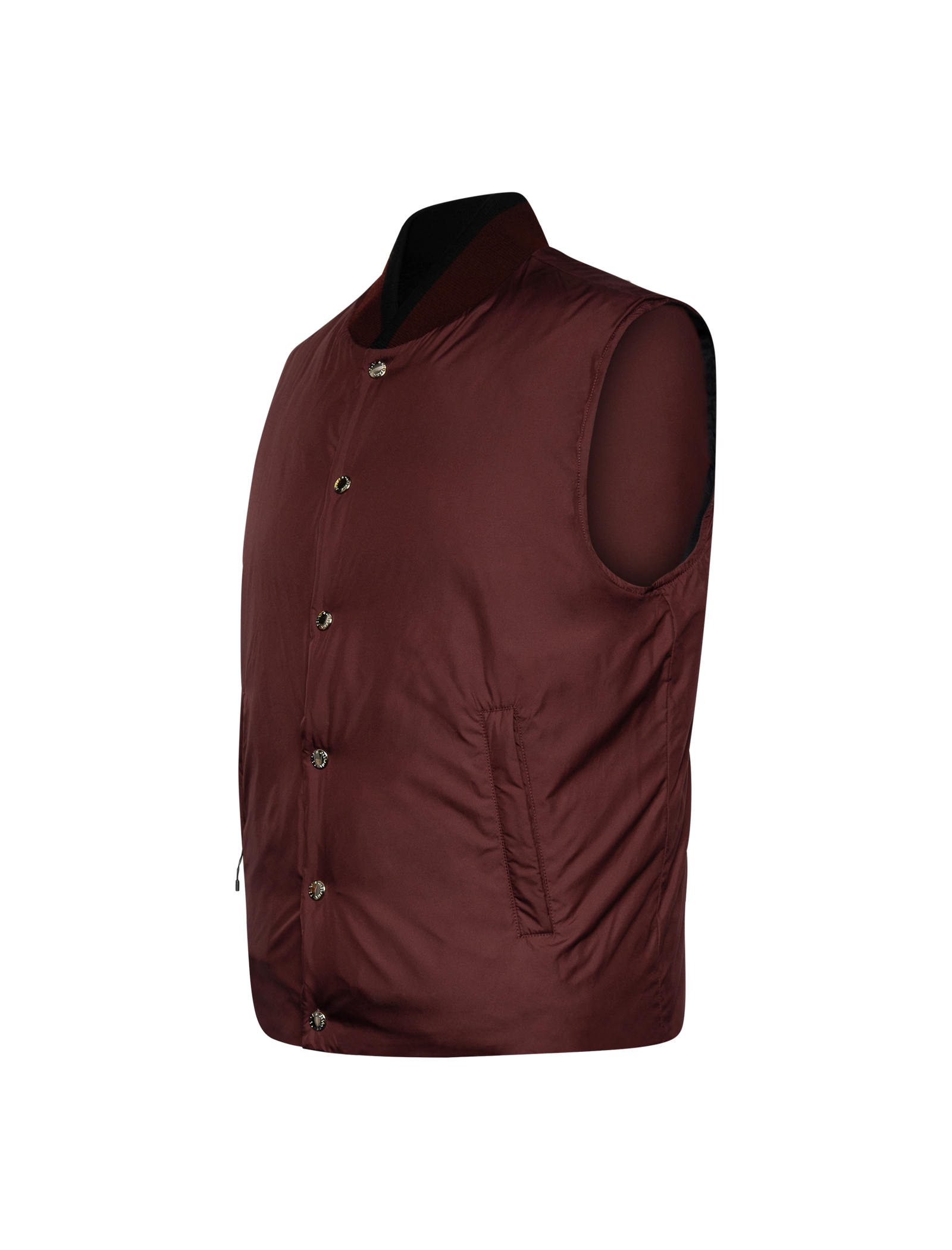 Reversible padded bodywarmer
