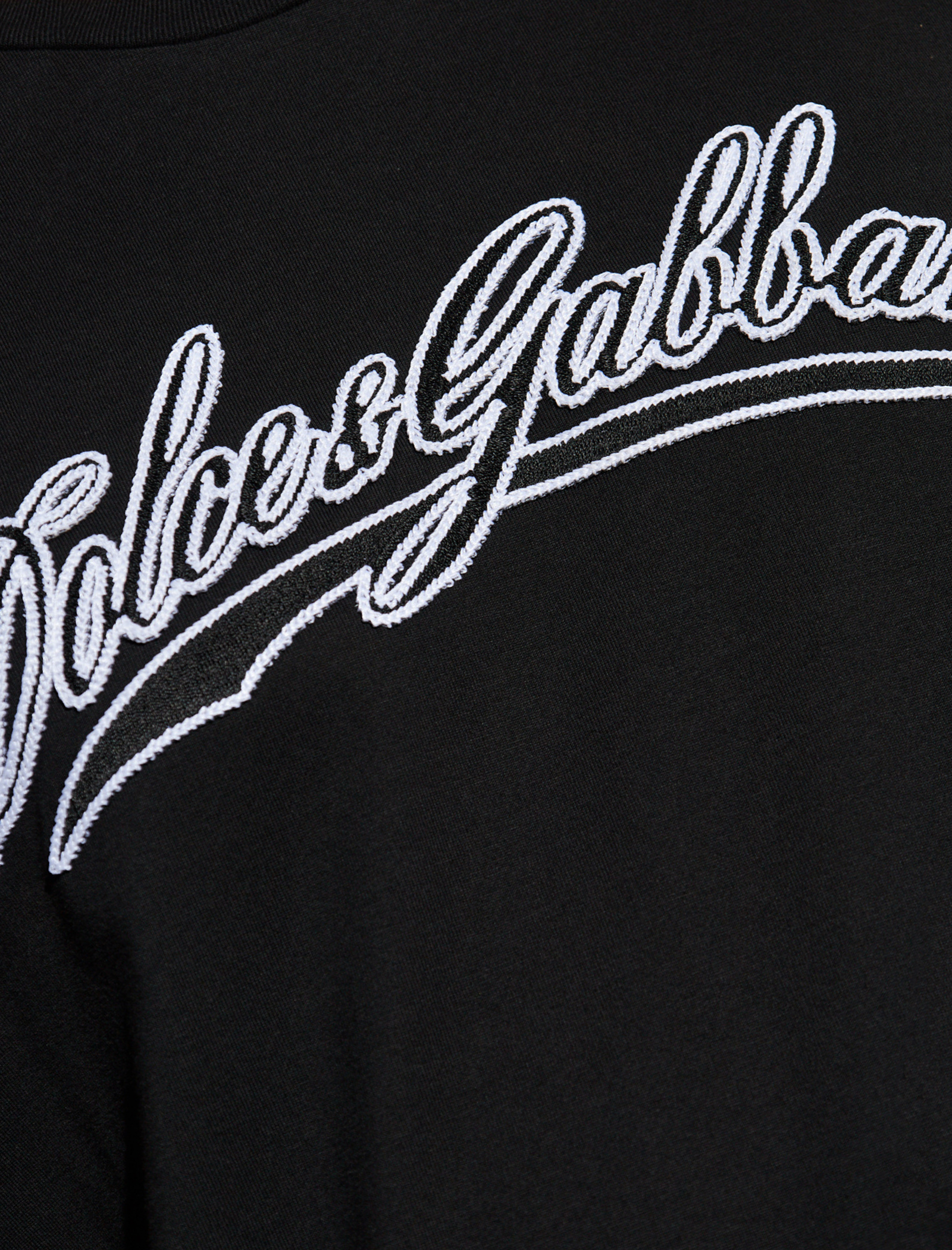 Embroidered logo print t-shirt