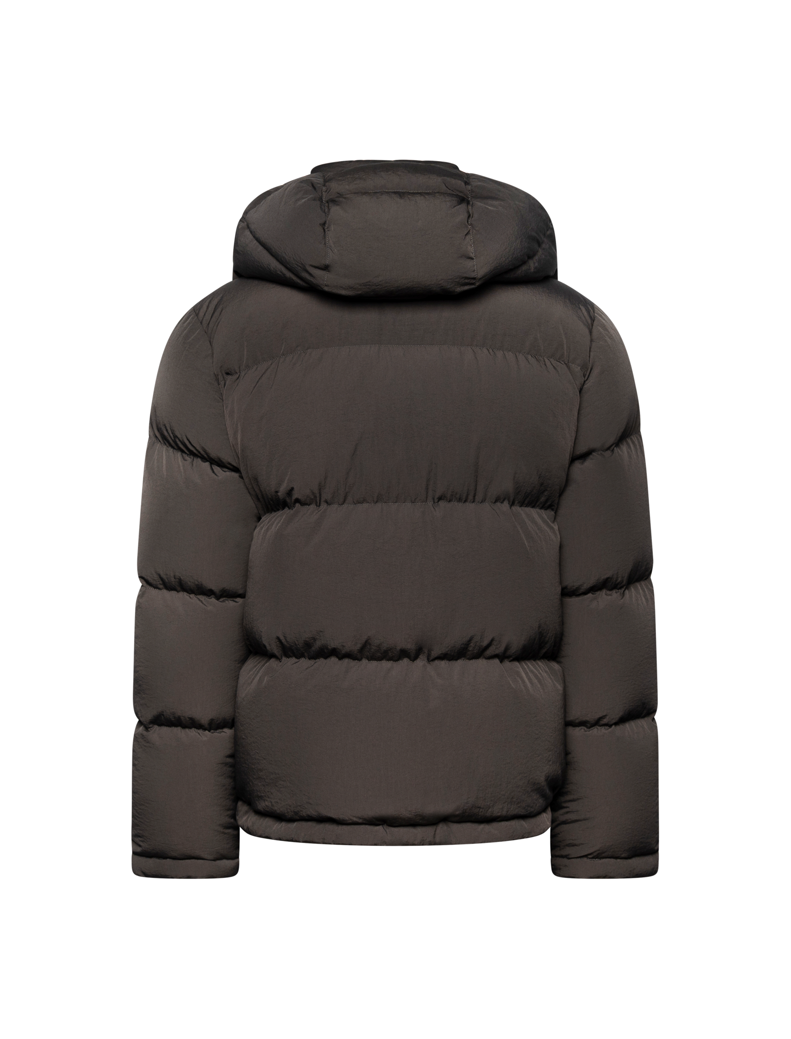 Plaque nylon padded jacket