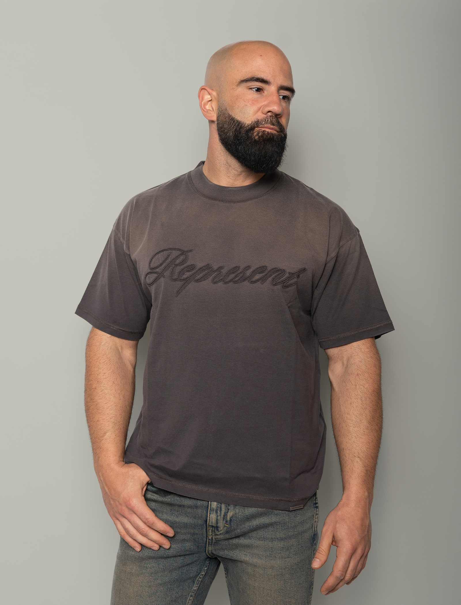 Reverse applique t-shirt