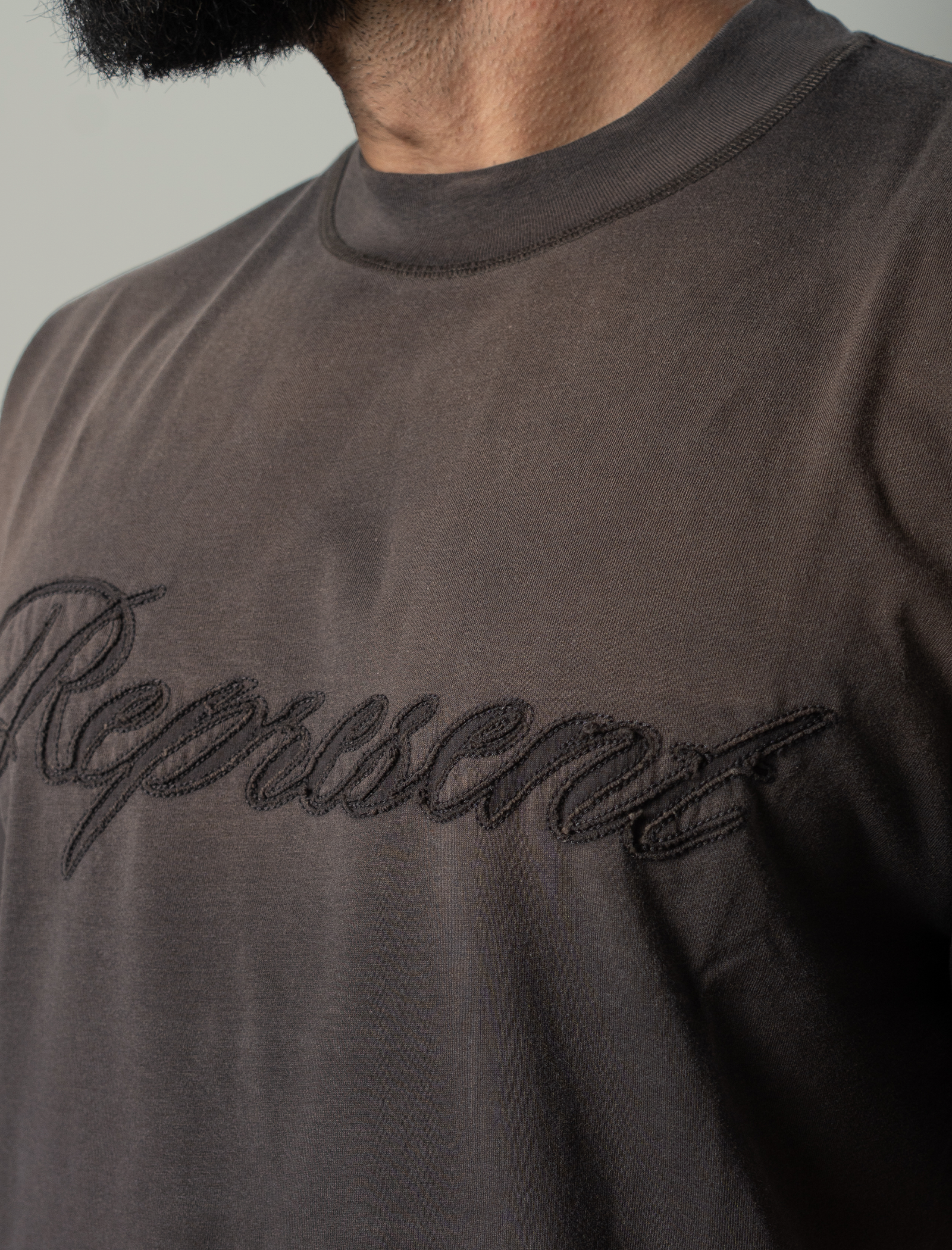 Reverse applique t-shirt
