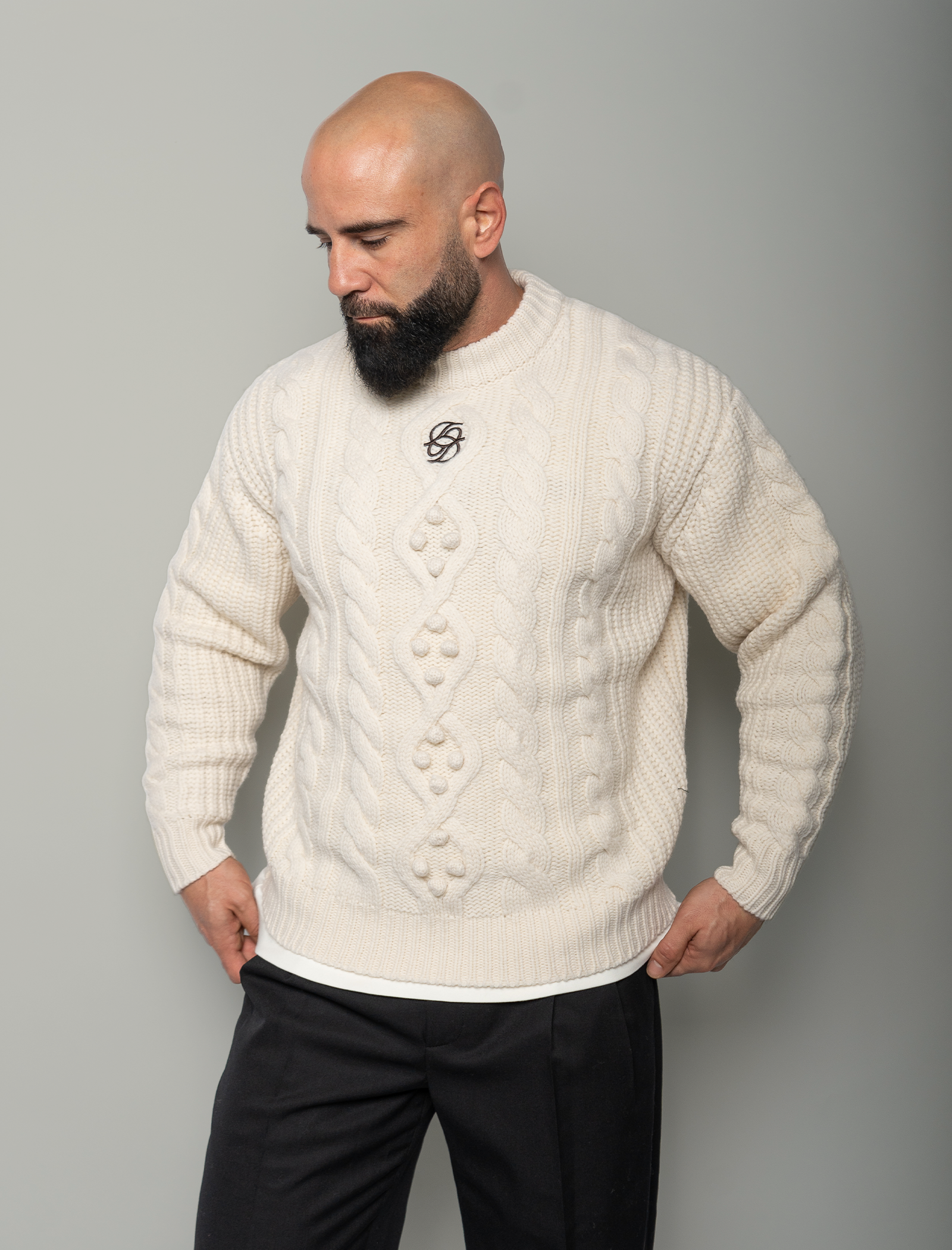 La Maille Torsade jumper