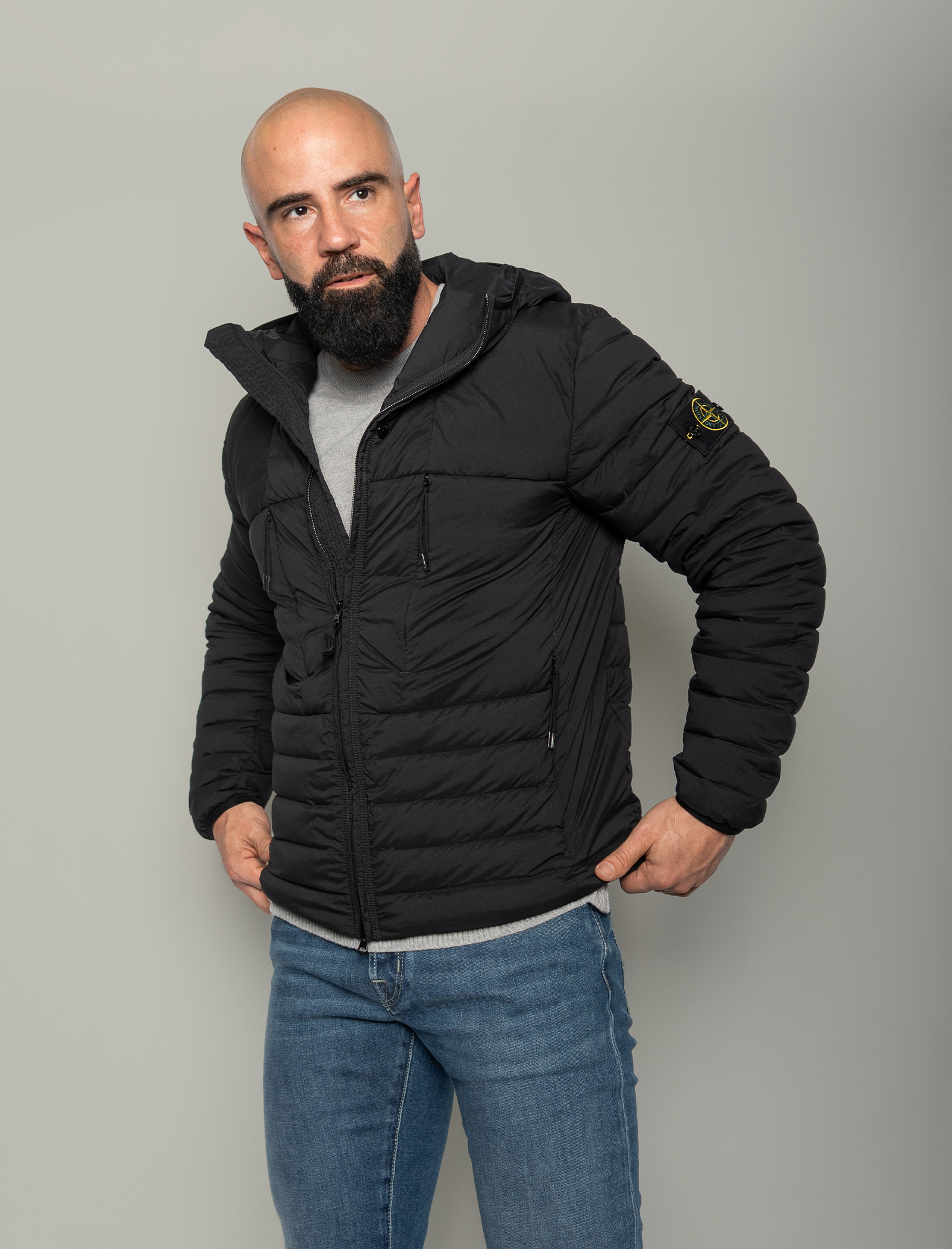 Tunnel down-tc padded jacket
