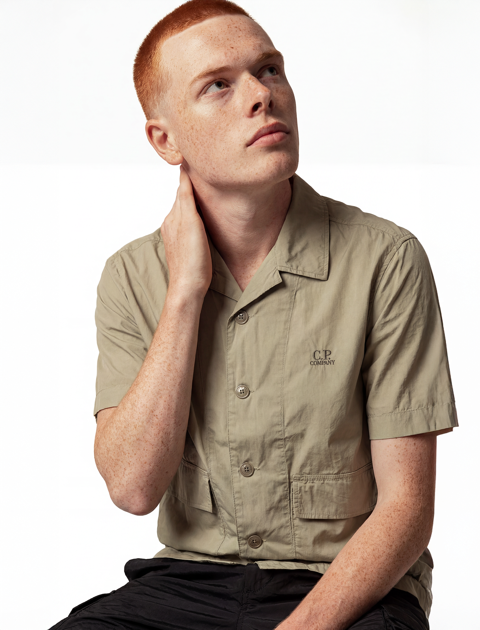 Popeline short sleeve shirt