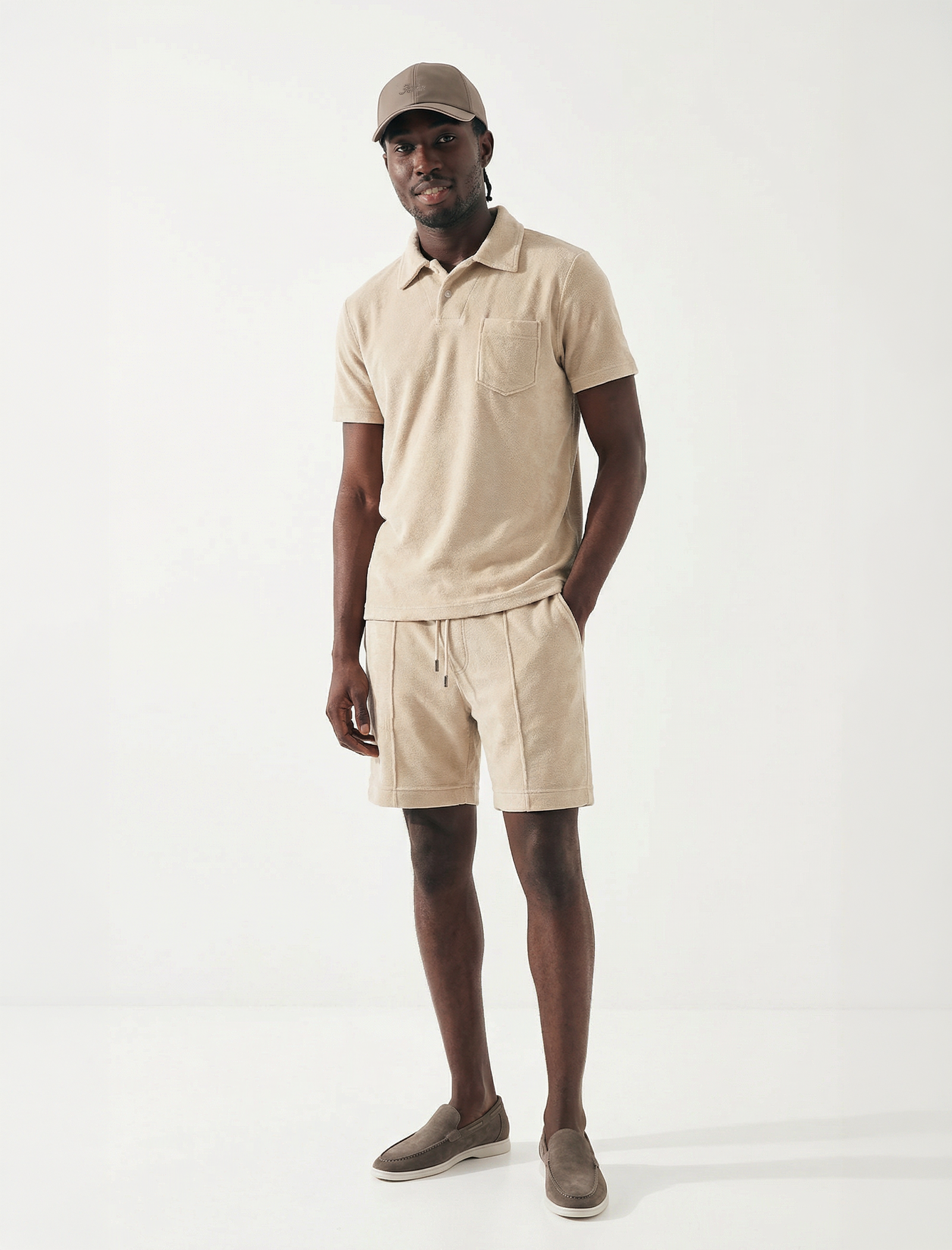 Towelling shorts