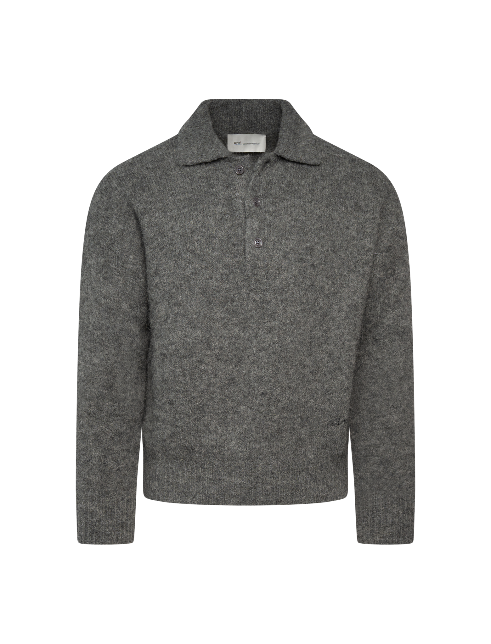 Alpaca ami knitted polo