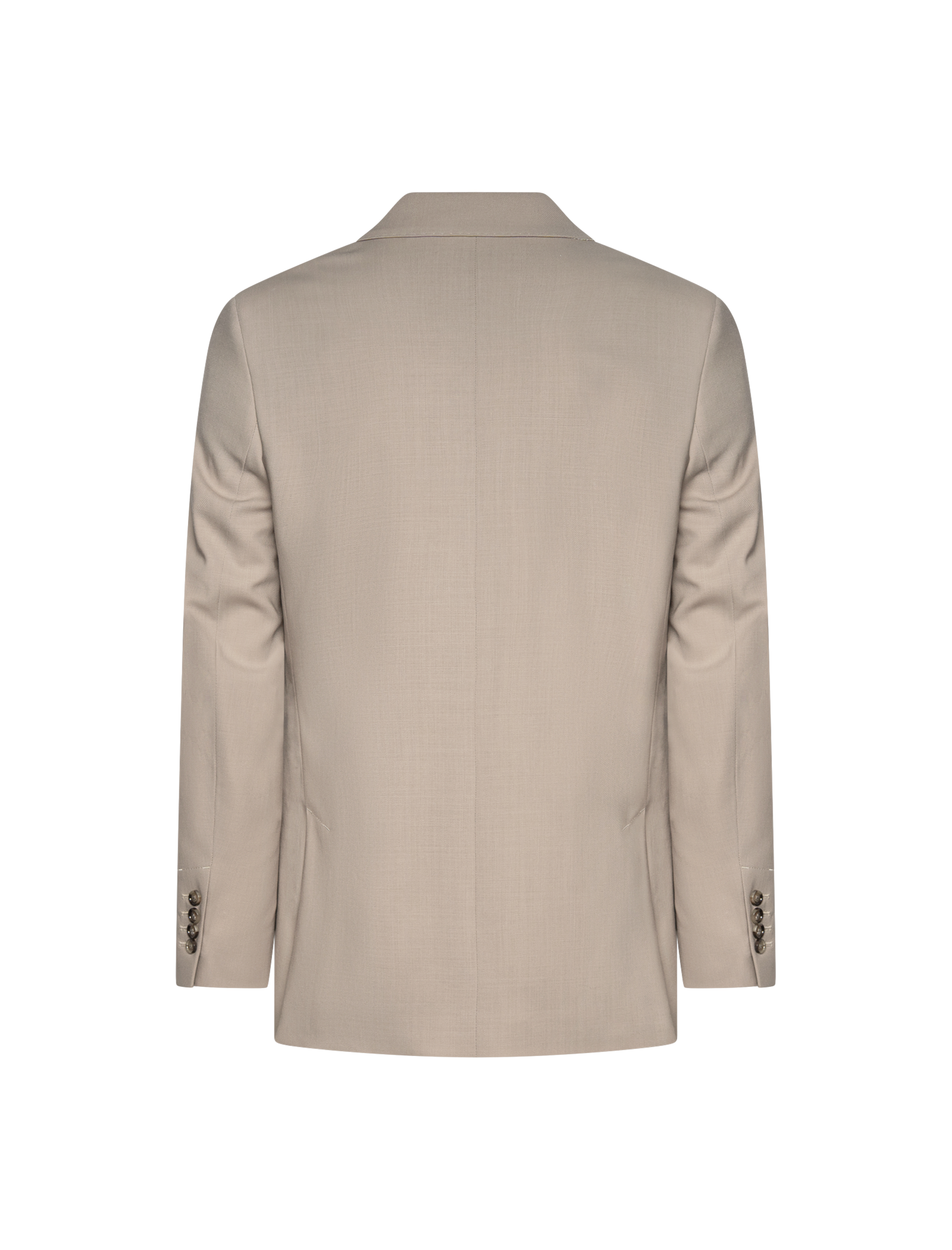Double breasted twill jacket