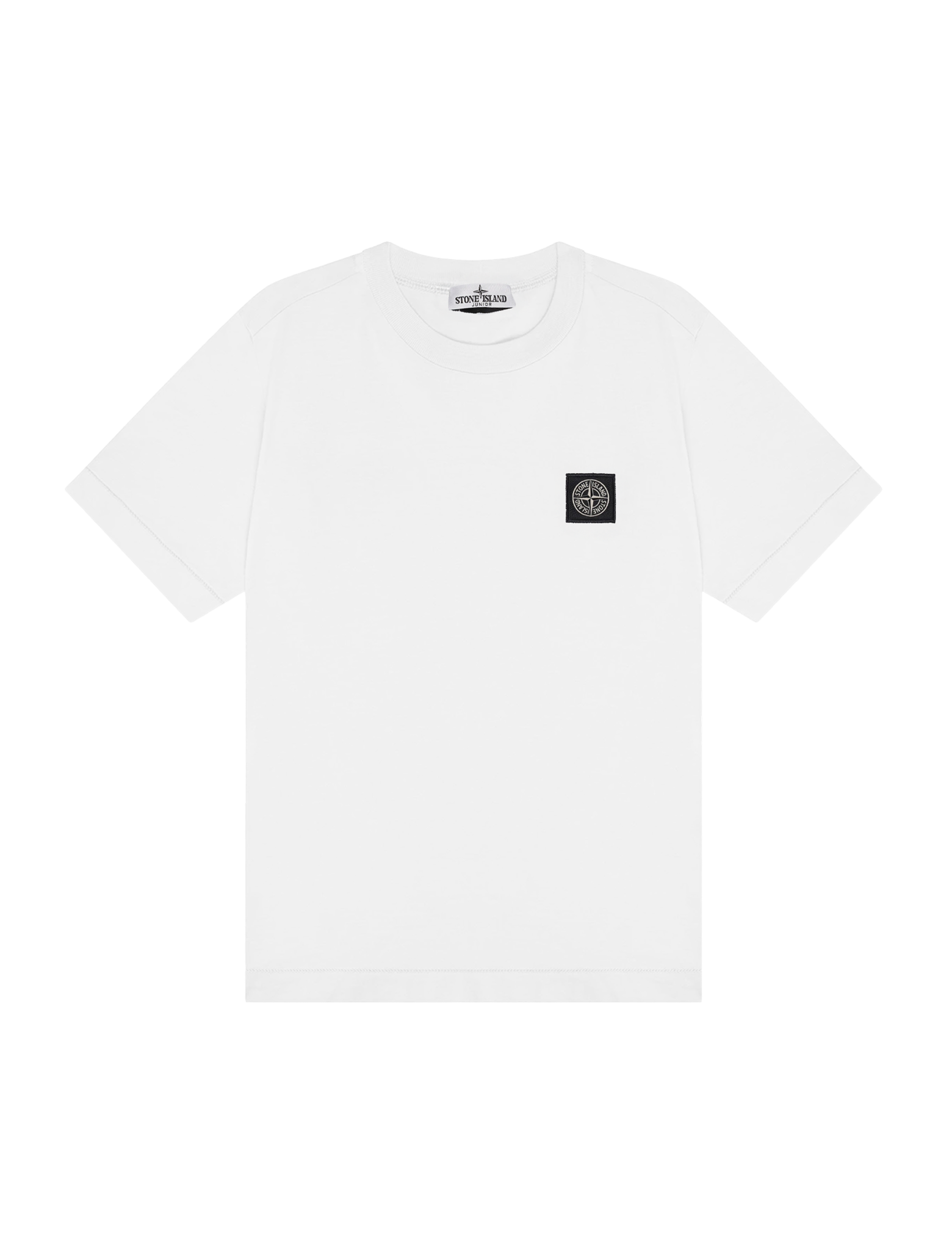 Basic slim-fit patch t-shirt