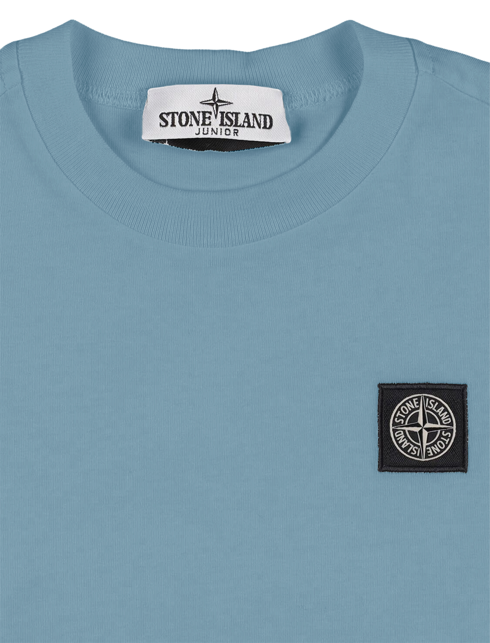 Basic slim-fit patch t-shirt