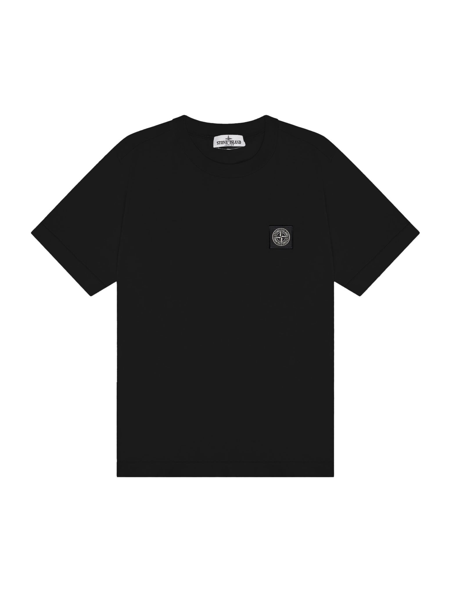 Basic slim-fit patch t-shirt