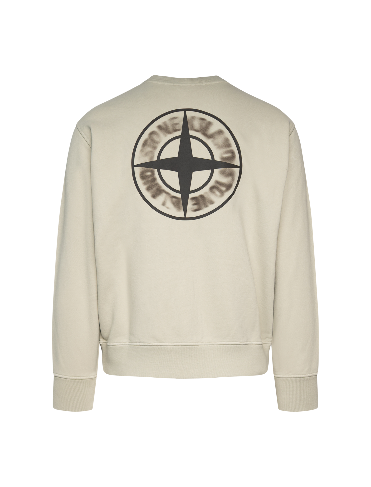 Blurred compass sweater
