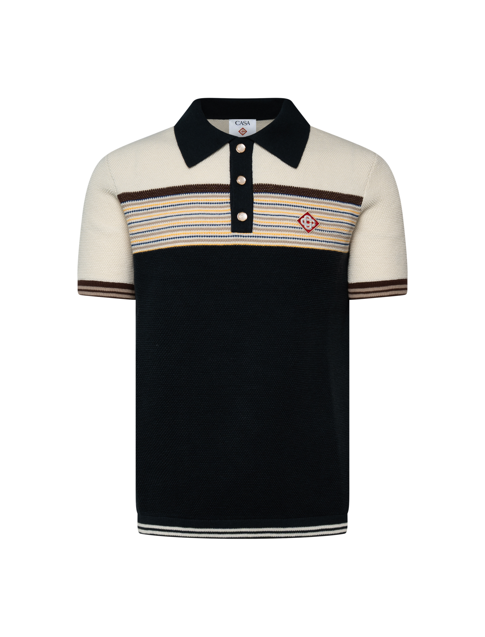Cafe Stripe polo shirt