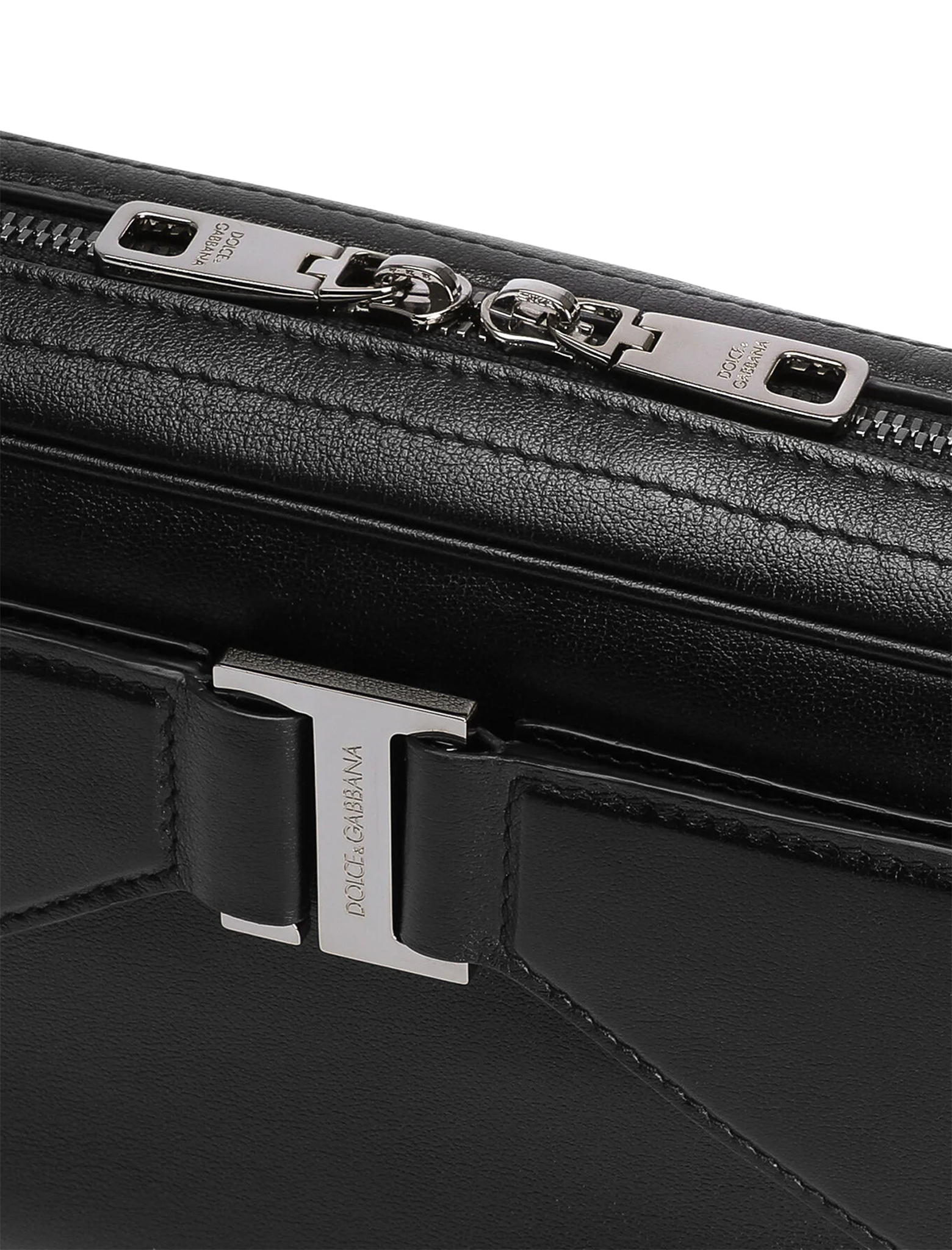 Calfskin plaque crossbody bag