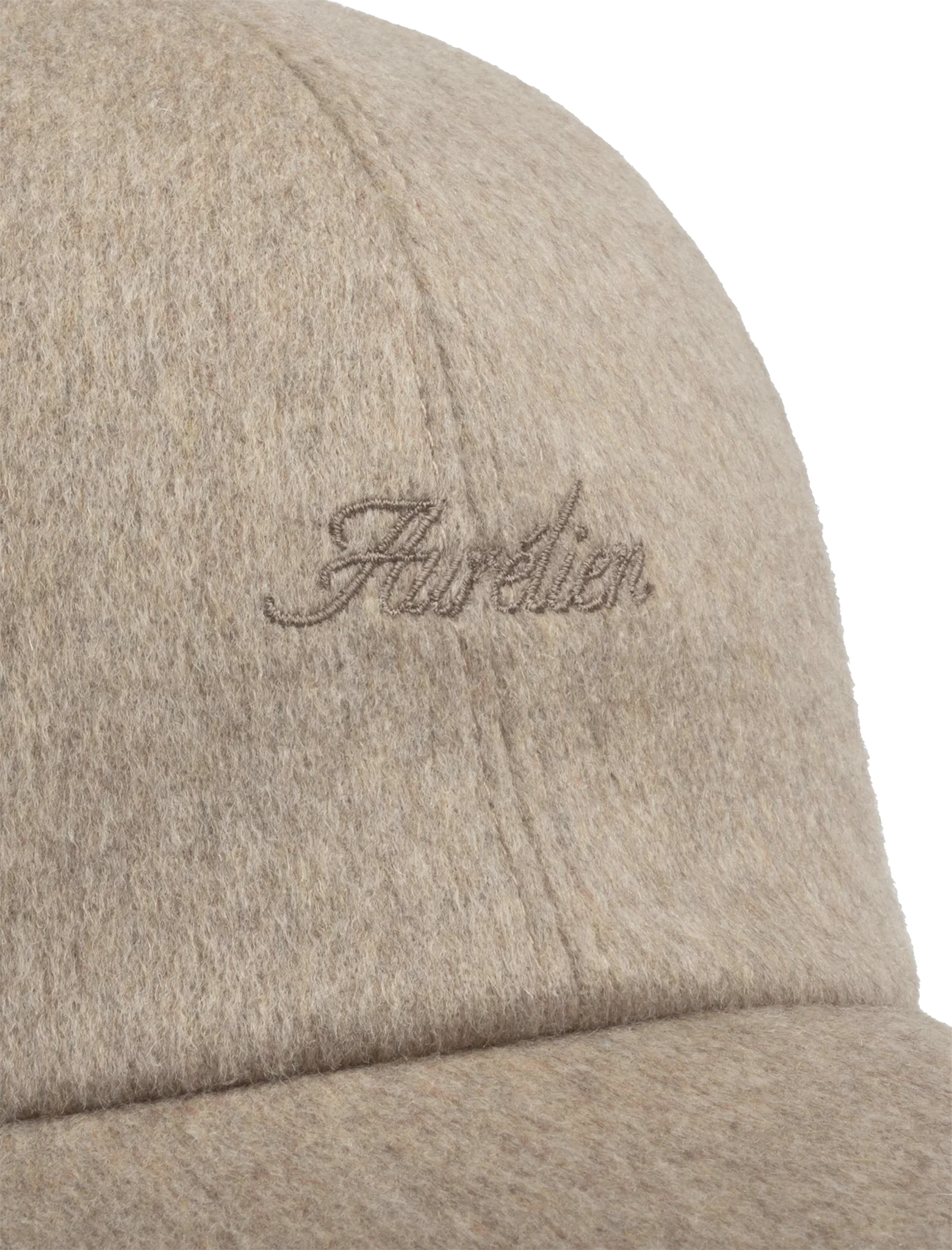 Cashmere blend baseball cap