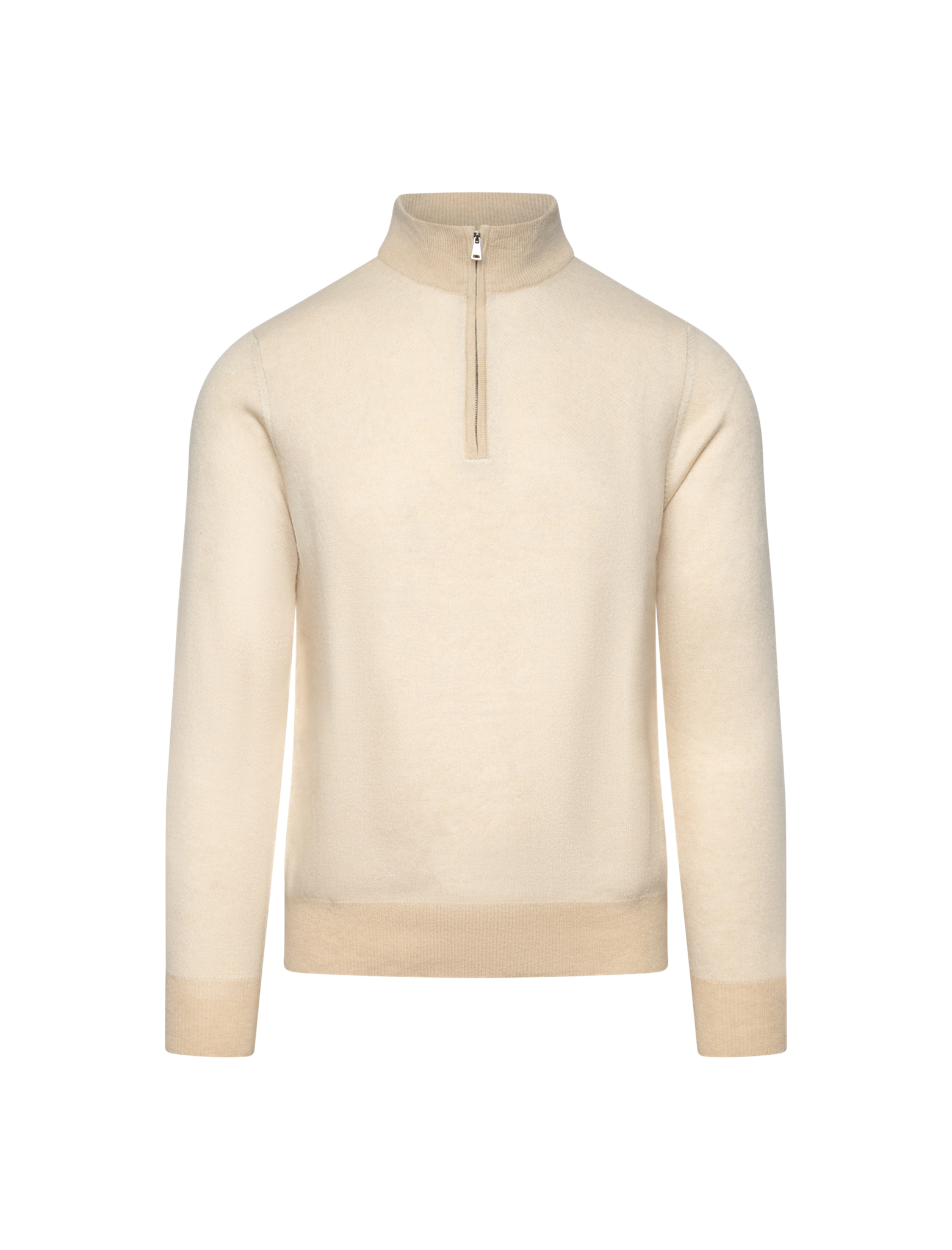 Cashmere half zip sweater