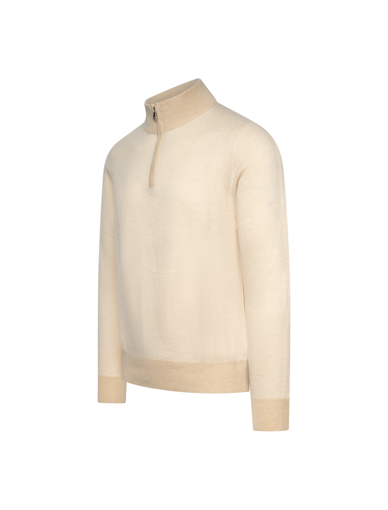 Cashmere half zip sweater