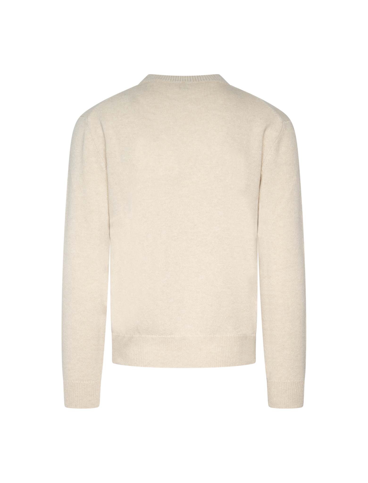 Cashmere logo knitted jumper