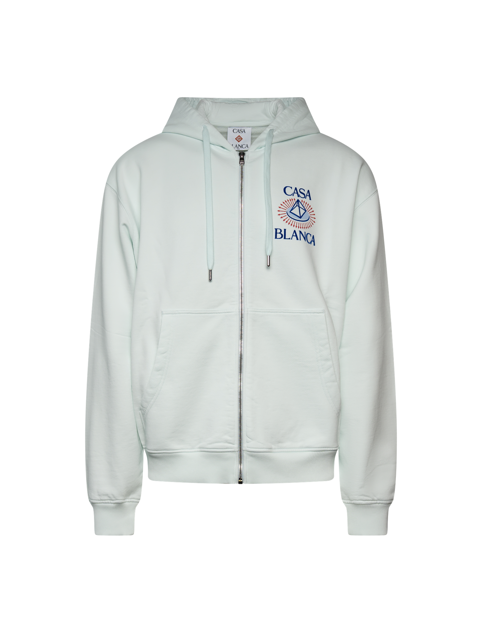 Celestial zipped hoodie