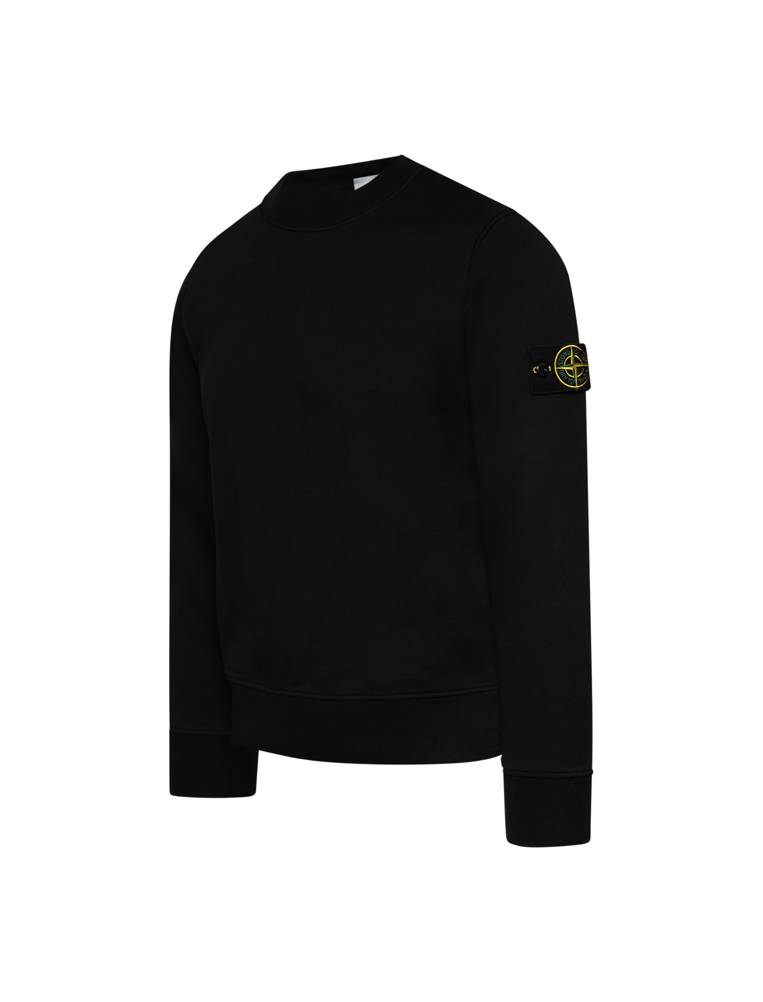 Basic-Sweatshirt mit Kompass-Abzeichen