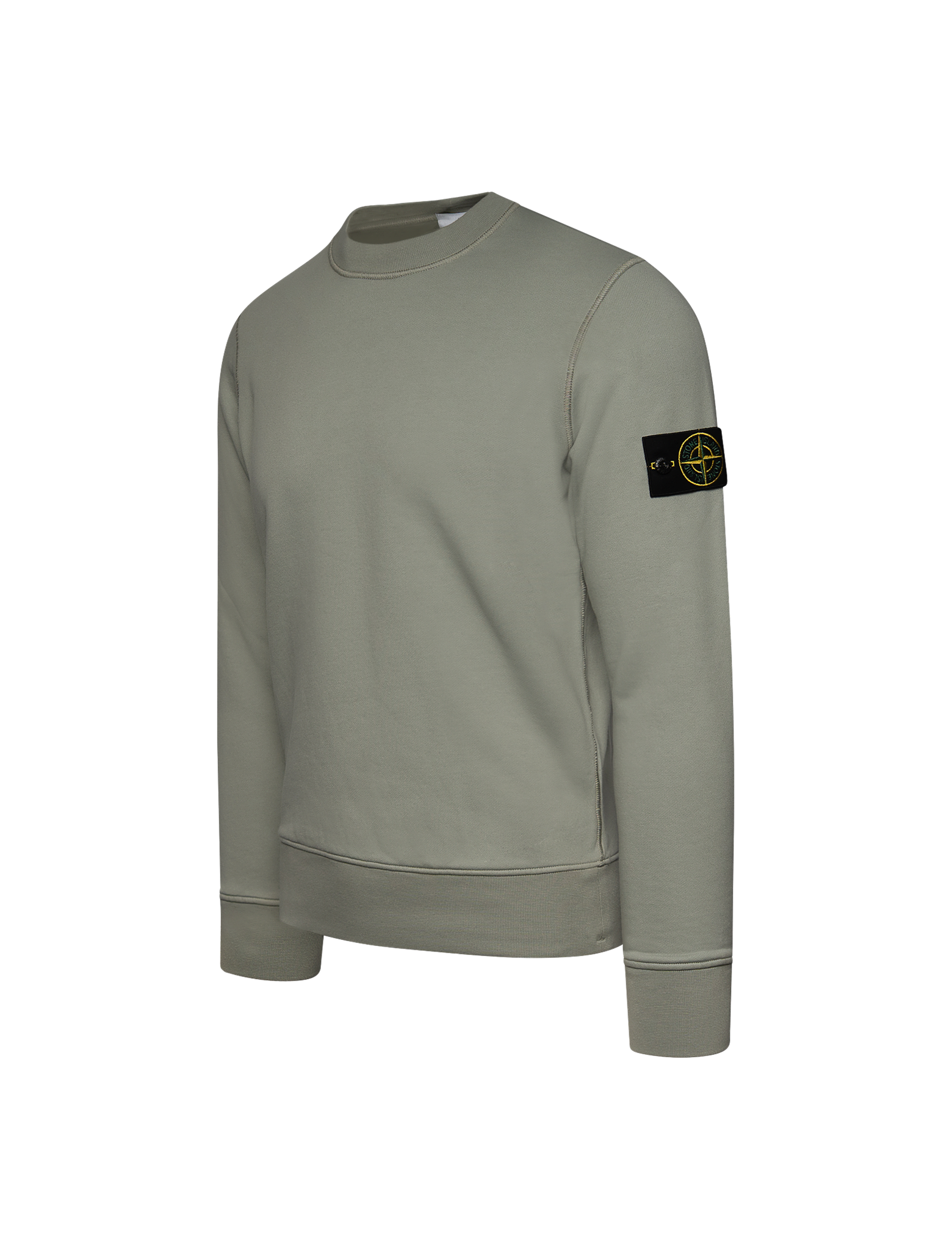 Basic-Sweatshirt mit Kompass-Abzeichen