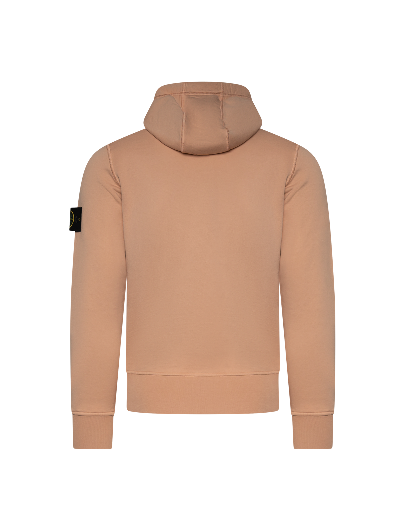 Compass badge fleece hoodie