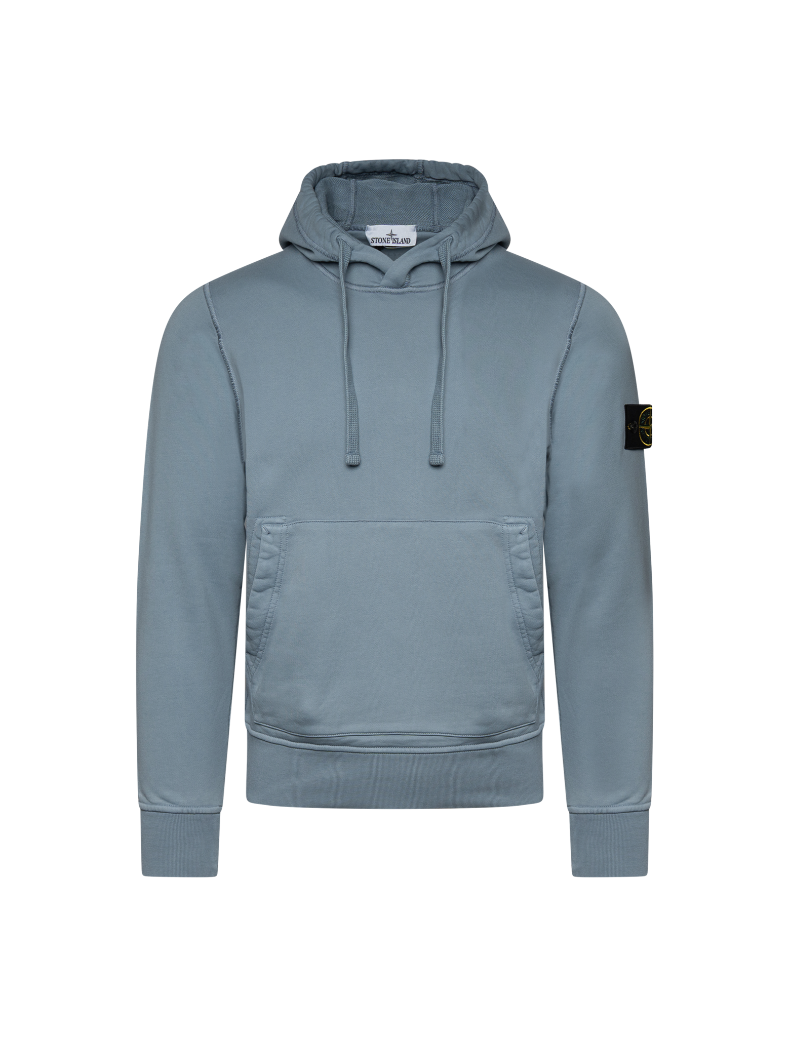 Compass badge fleece hoodie
