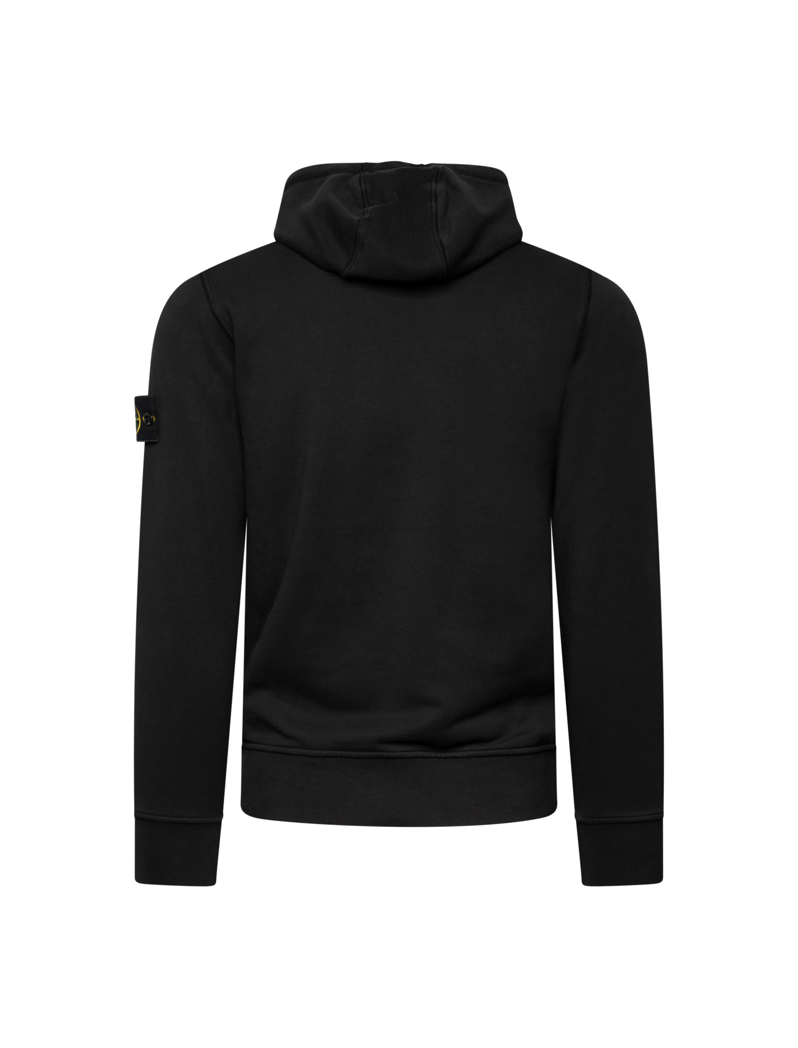 Compass badge fleece hoodie