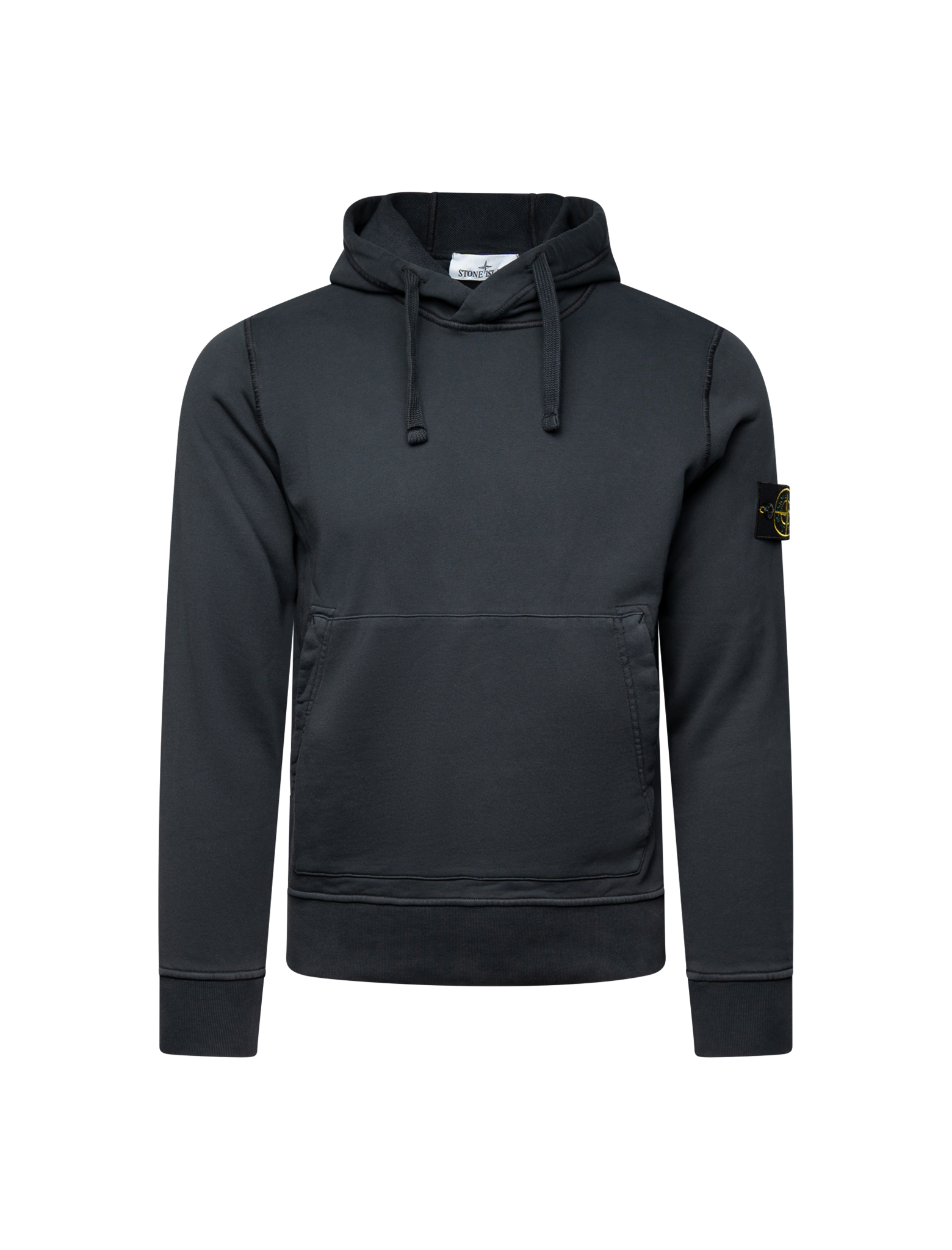 Compass badge fleece hoodie