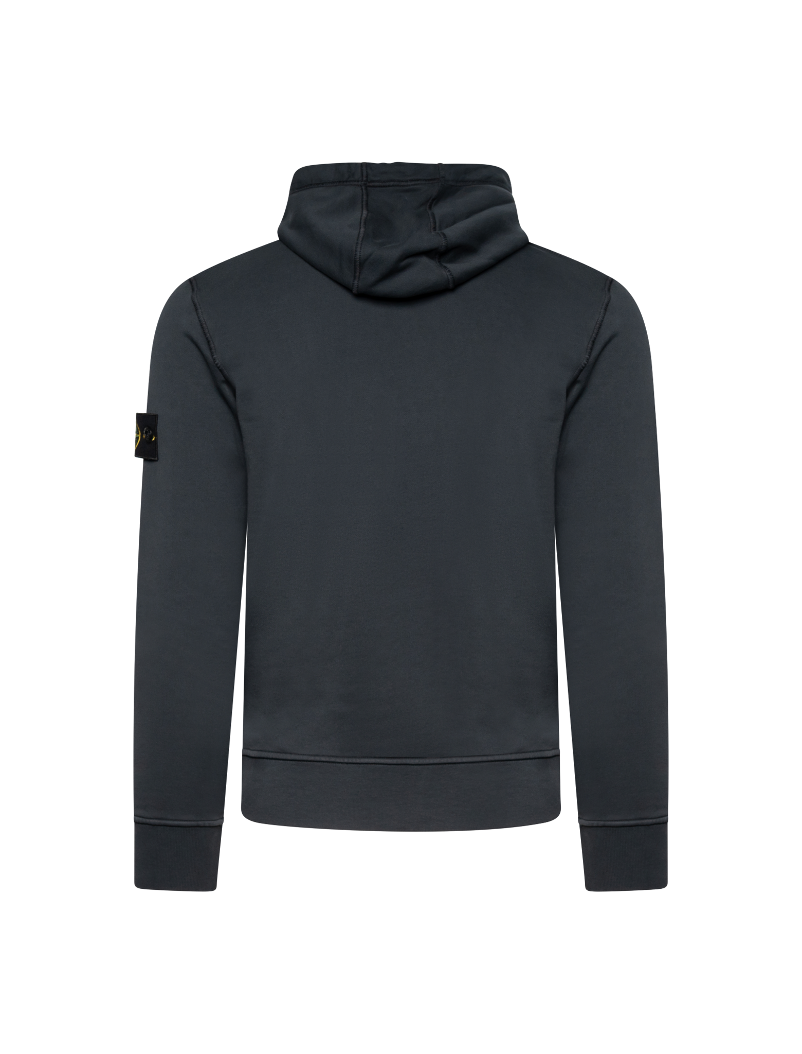 Compass badge fleece hoodie