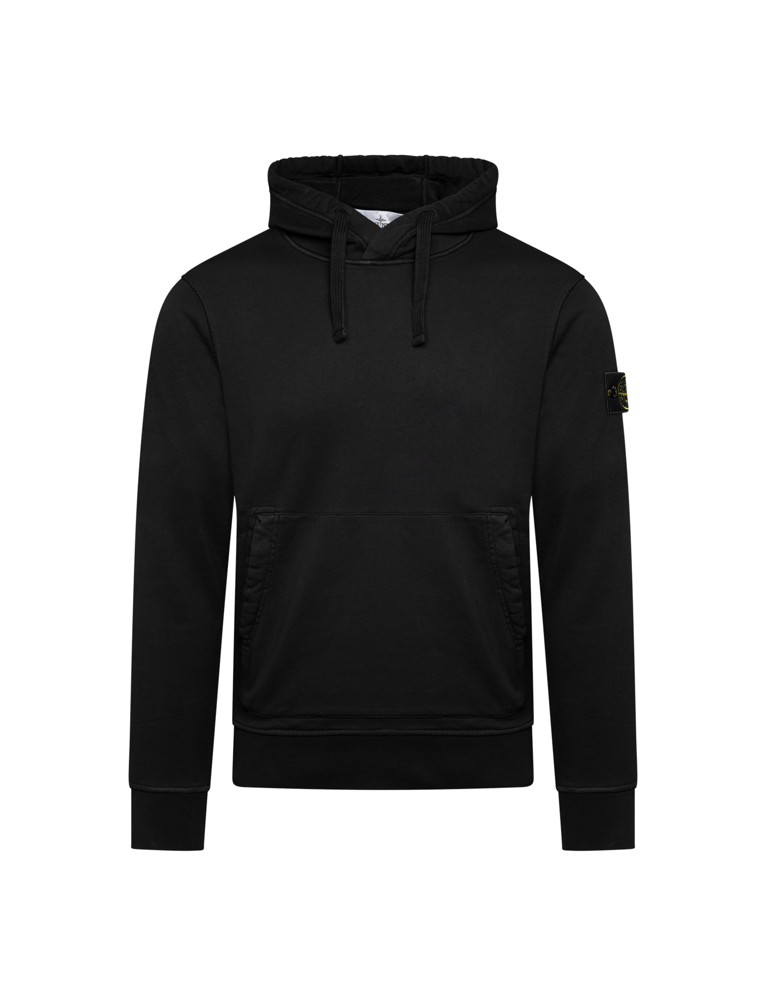 Compass badge fleece hoodie