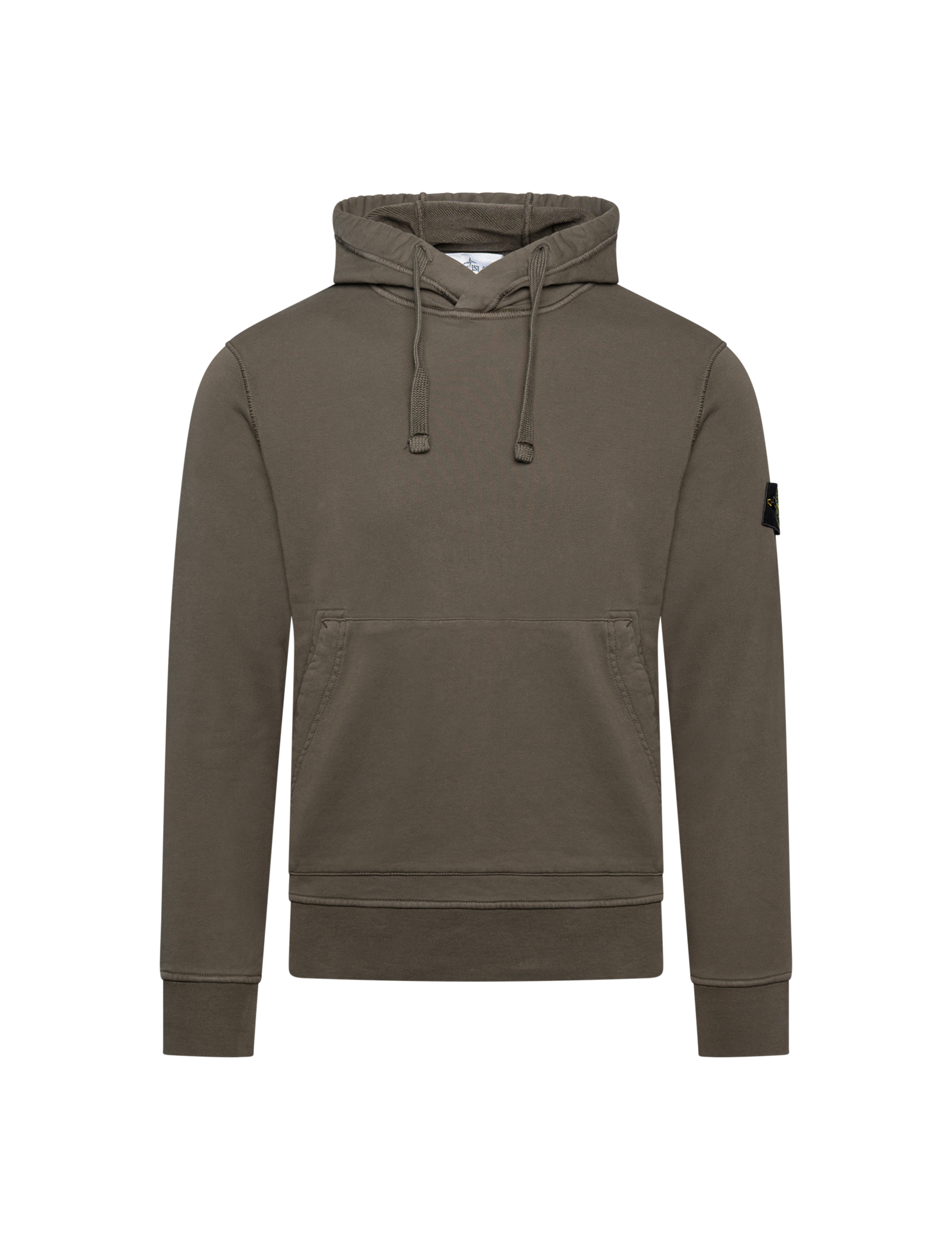 Compass badge fleece hoodie