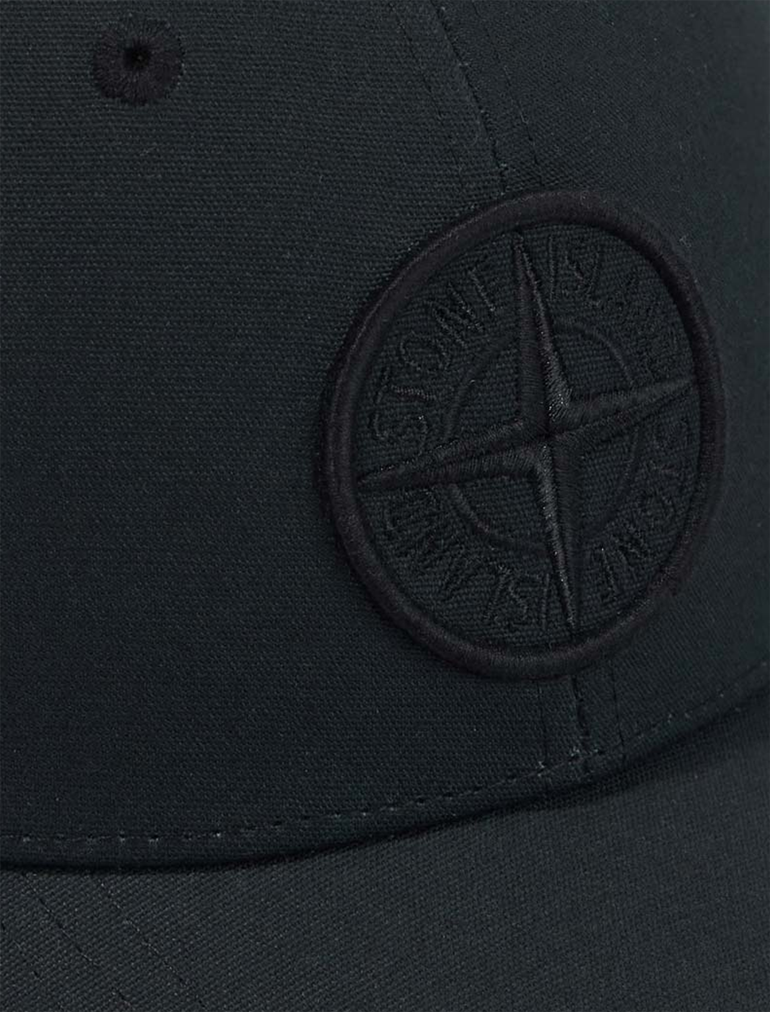 Compass embroidery cotton cap