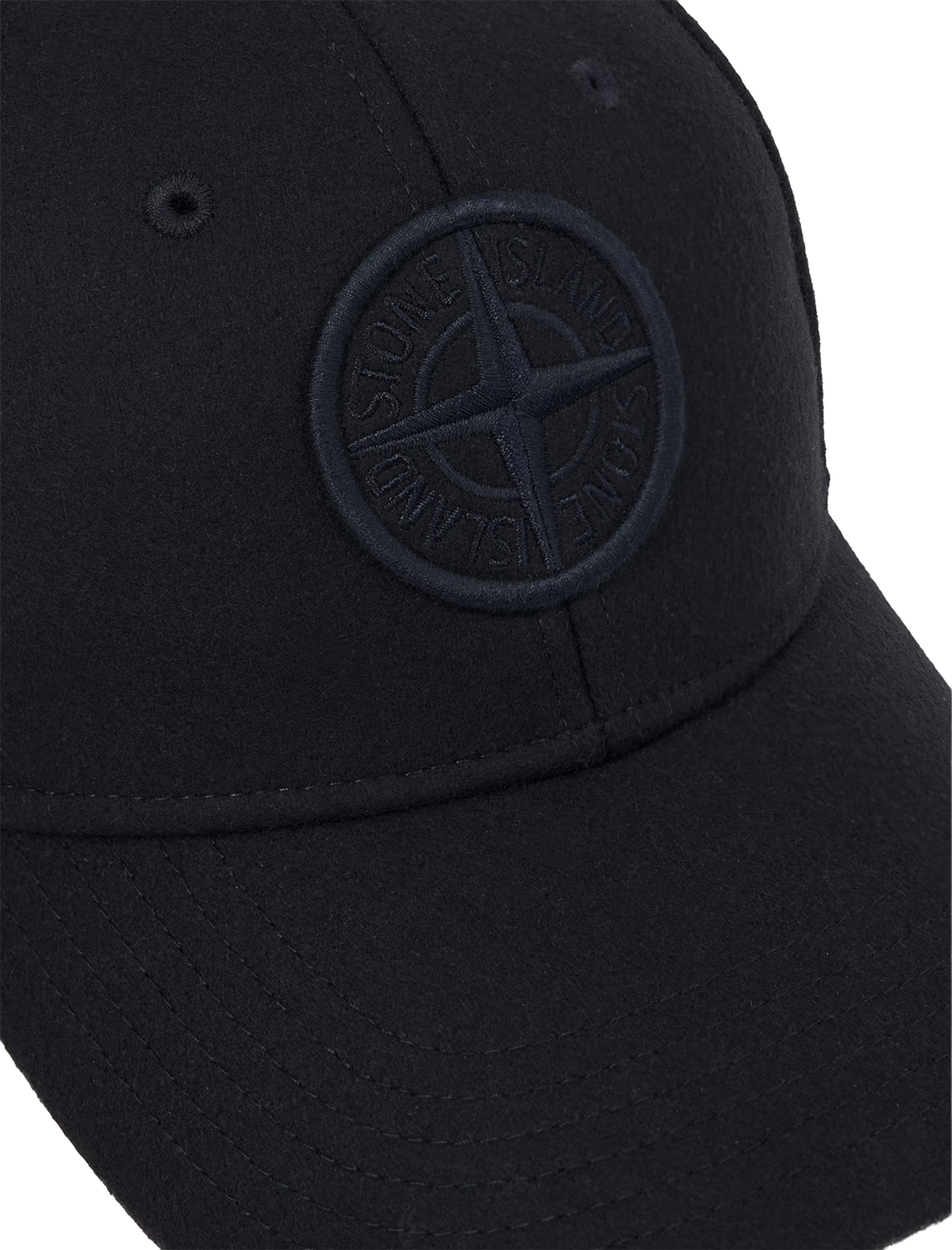 Compass wool flannel cap