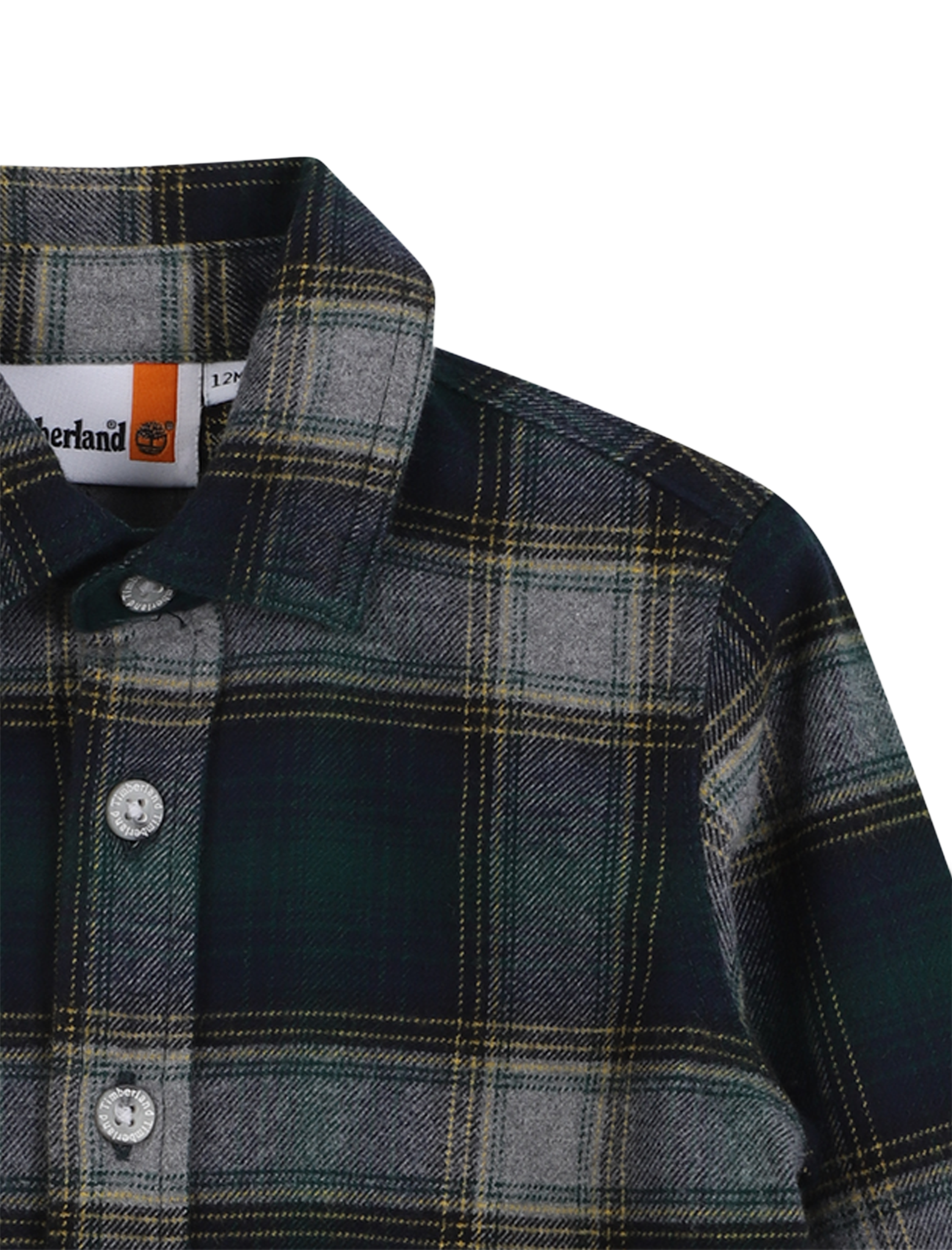 Cotton checked flannel shirt
