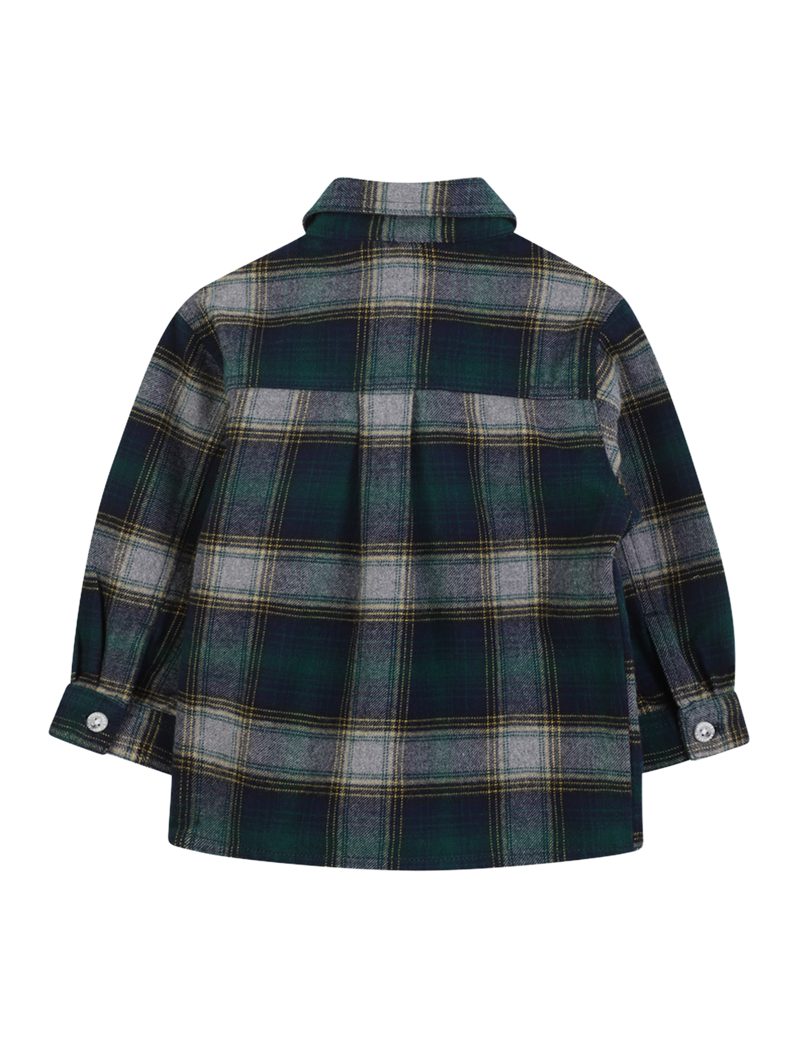 Cotton checked flannel shirt