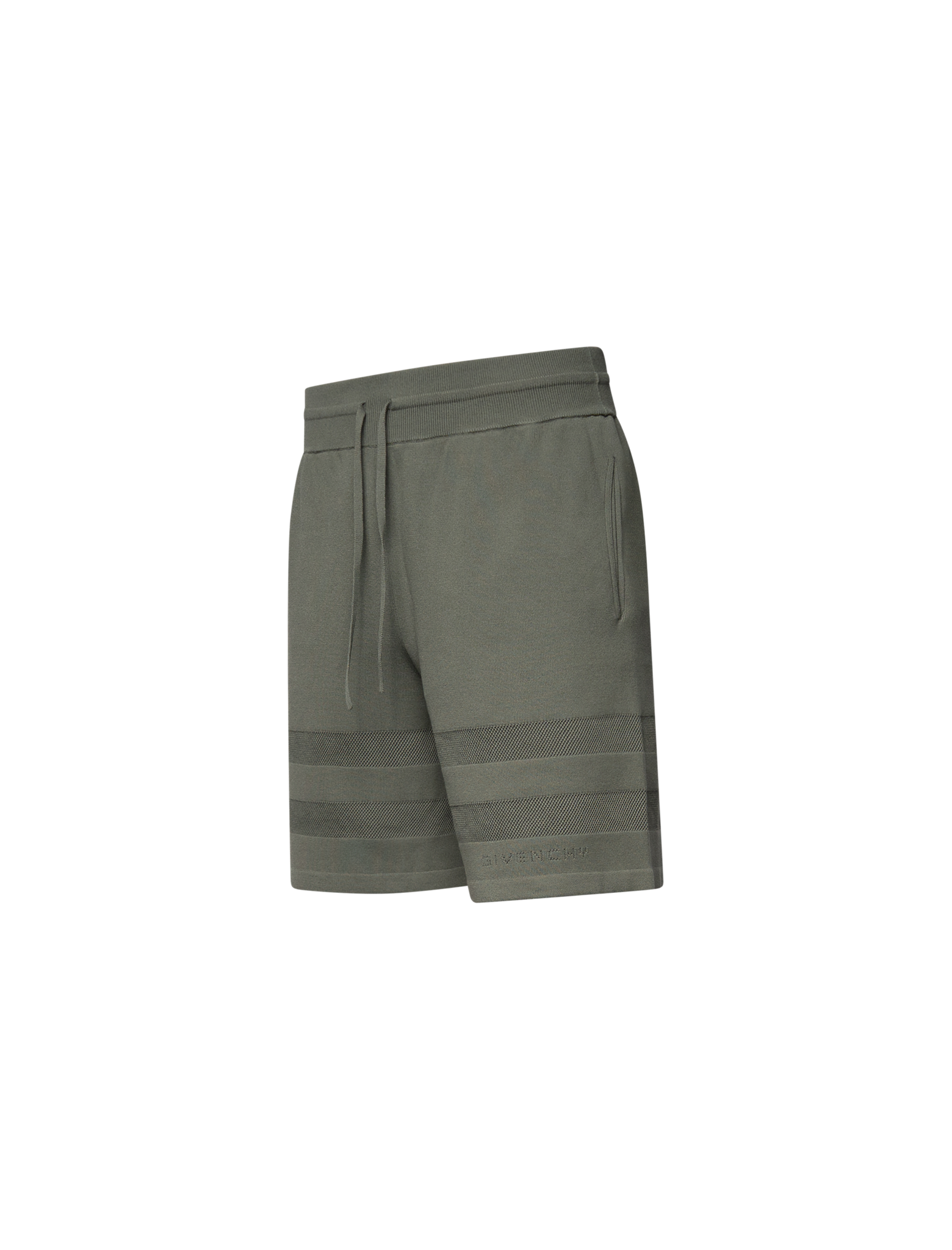Mesh logo stripe shorts