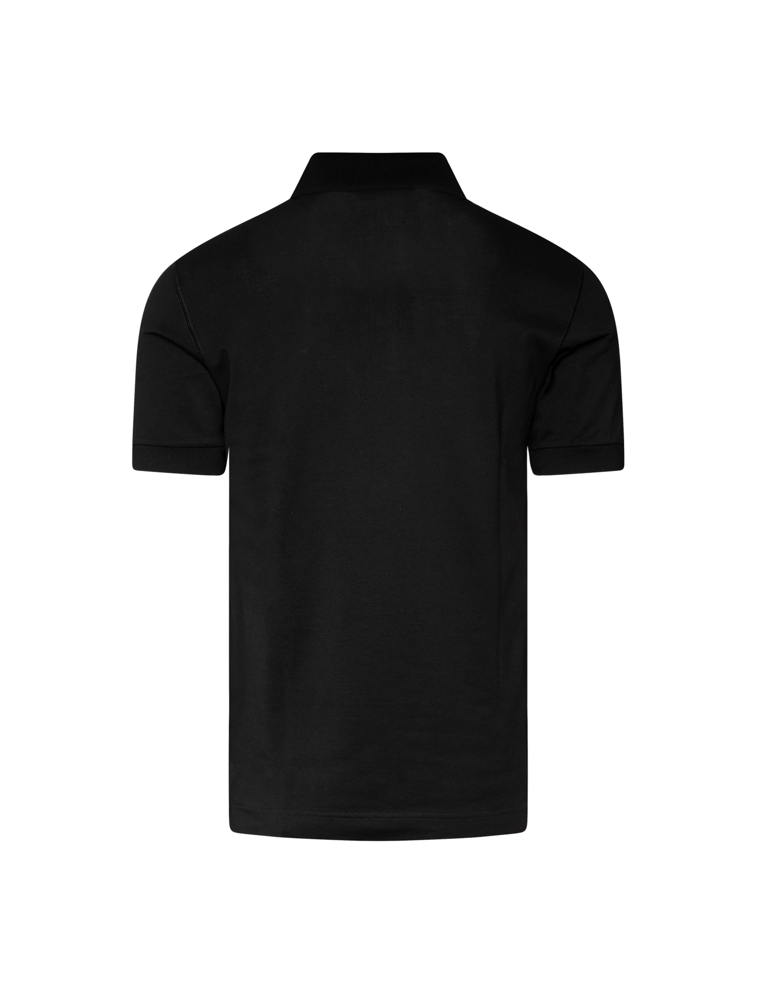 Cotton piqué Plaque polo shirt